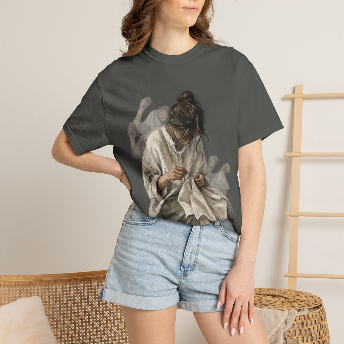 Work Trace Garment-Dyed T-Shirt image 5 — LOAF SOCIETY THE WORK OF HANDS