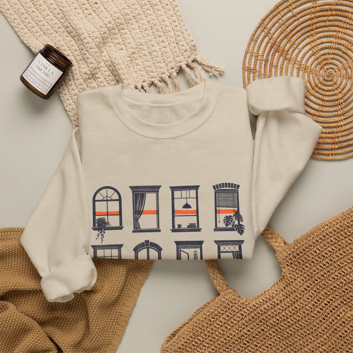 Same Sunset Raw Heavy Blend Crewneck Sweatshirt image 14 — LOAF SOCIETY COMMON GROUND
