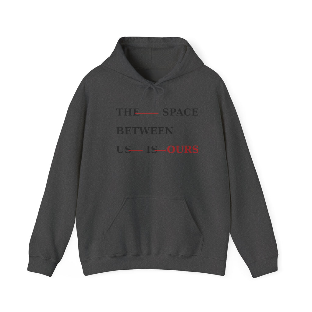 The Space Between Us Is Ours Heavy Blend Hooded Sweatshirt image 4 — LOAF SOCIETY COMMON GROUND