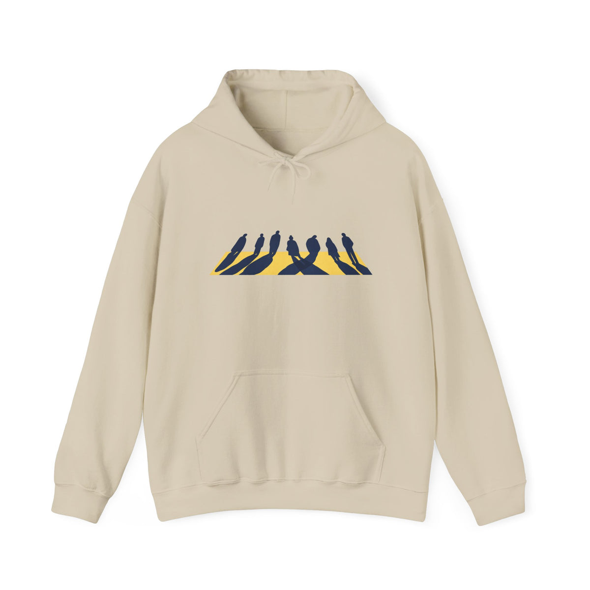 Shared Waiting Heavy Blend Hooded Sweatshirt image 3 — LOAF SOCIETY COMMON GROUND