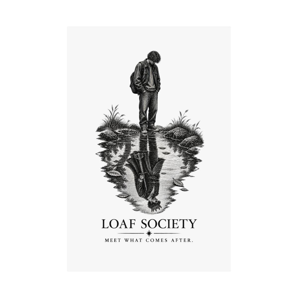 The Reflection art poster image 2 — LOAF SOCIETY THE THRESHOLD