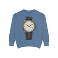 Time, Kept Garment-dyed crewneck sweatshirt image 2 — LOAF SOCIETY THE CARE OF THINGS