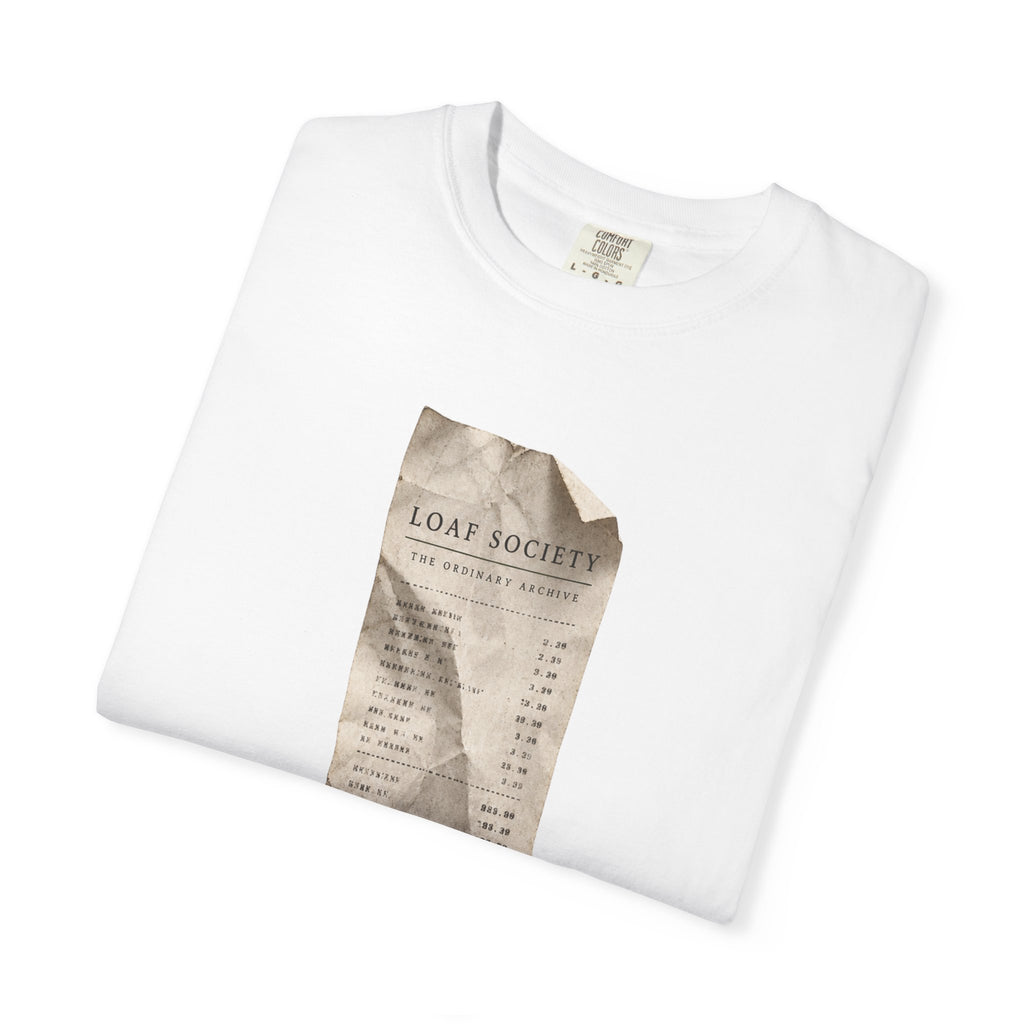 The Last Receipt — Garment-Dyed T-Shirt