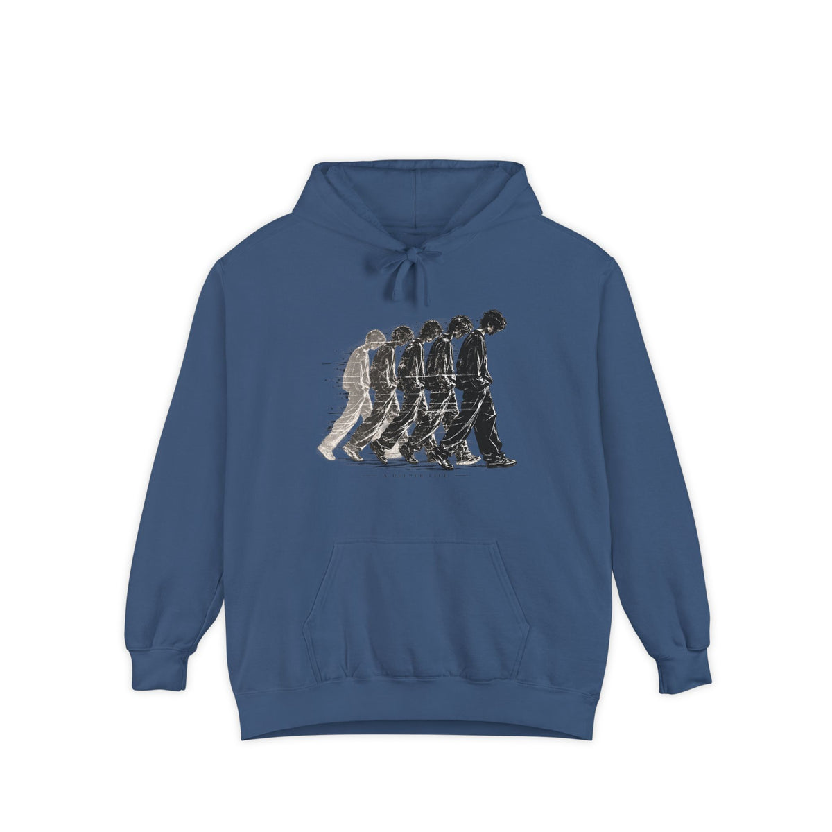 Ordinary Trace Garment-Dyed Hoodie image 3 — LOAF SOCIETY THE ORDINARY ARCHIVE