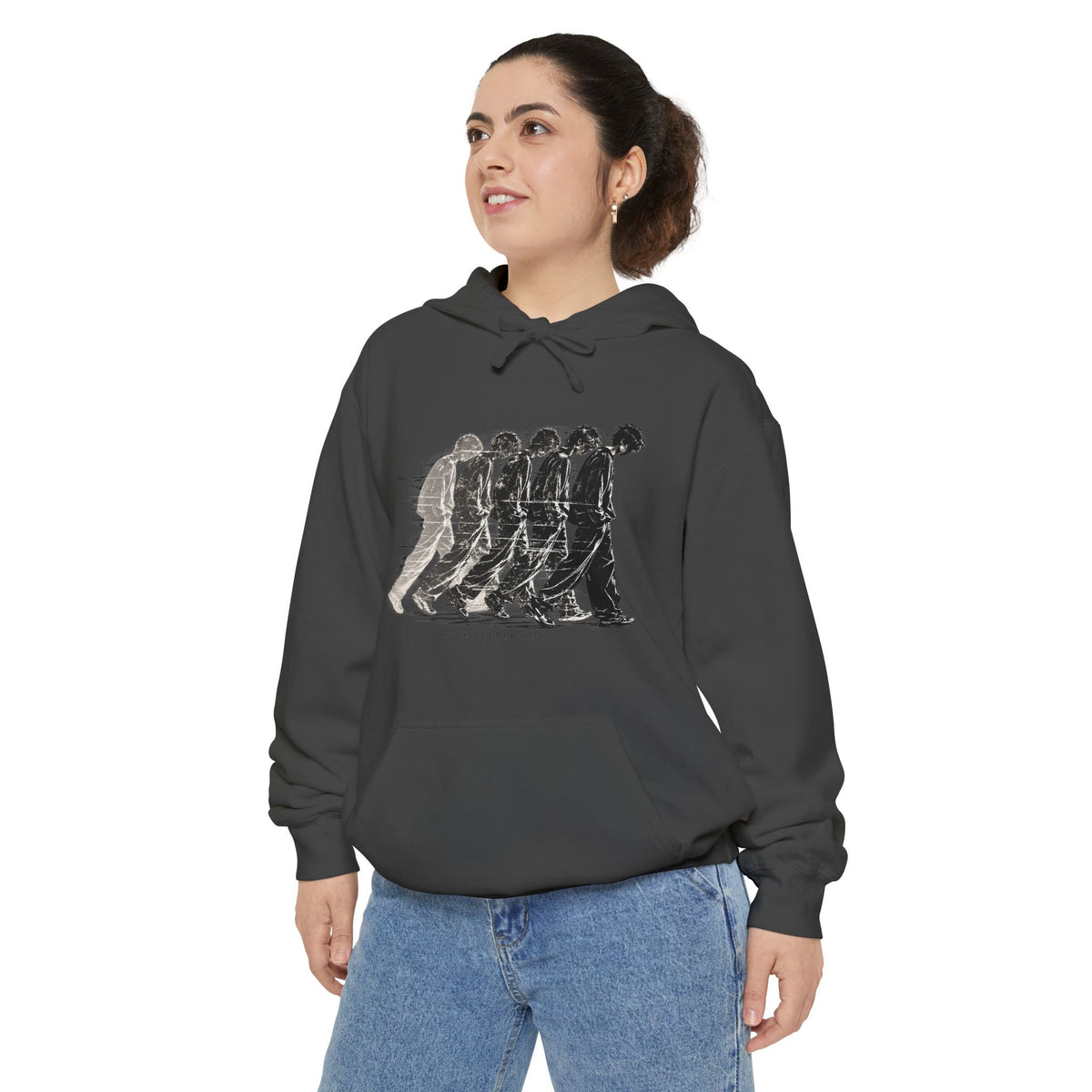 Ordinary Trace Garment-Dyed Hoodie image 5 — LOAF SOCIETY THE ORDINARY ARCHIVE