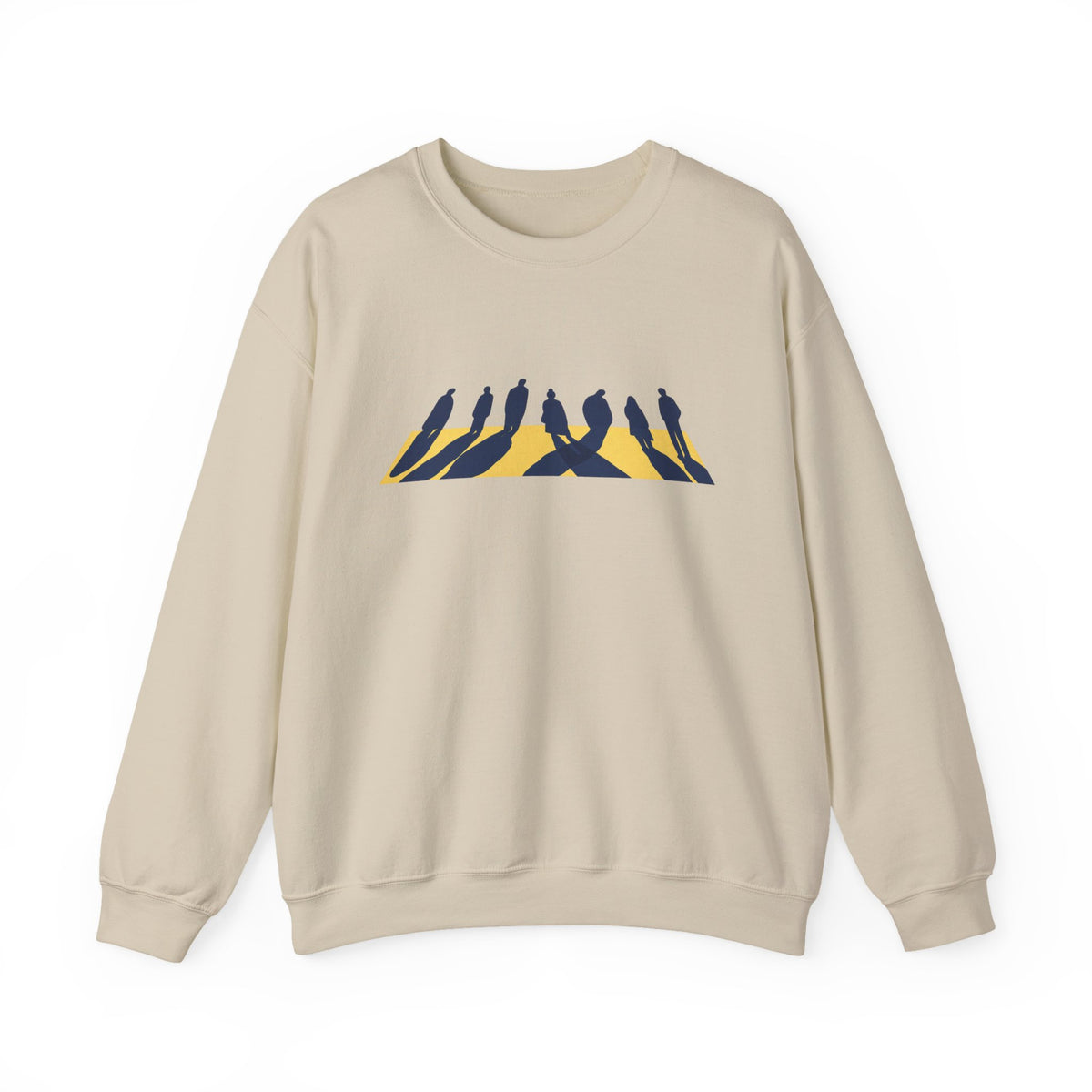 Shared Waiting Heavy Blend Crewneck Sweatshirt image 3 — LOAF SOCIETY COMMON GROUND