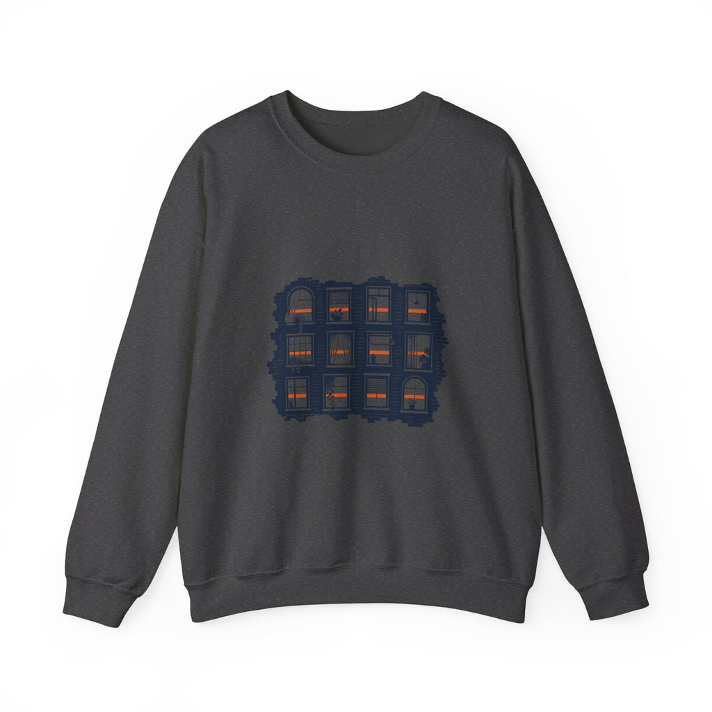 Same Sunset Heavy Blend Crewneck Sweatshirt image 4 — LOAF SOCIETY COMMON GROUND
