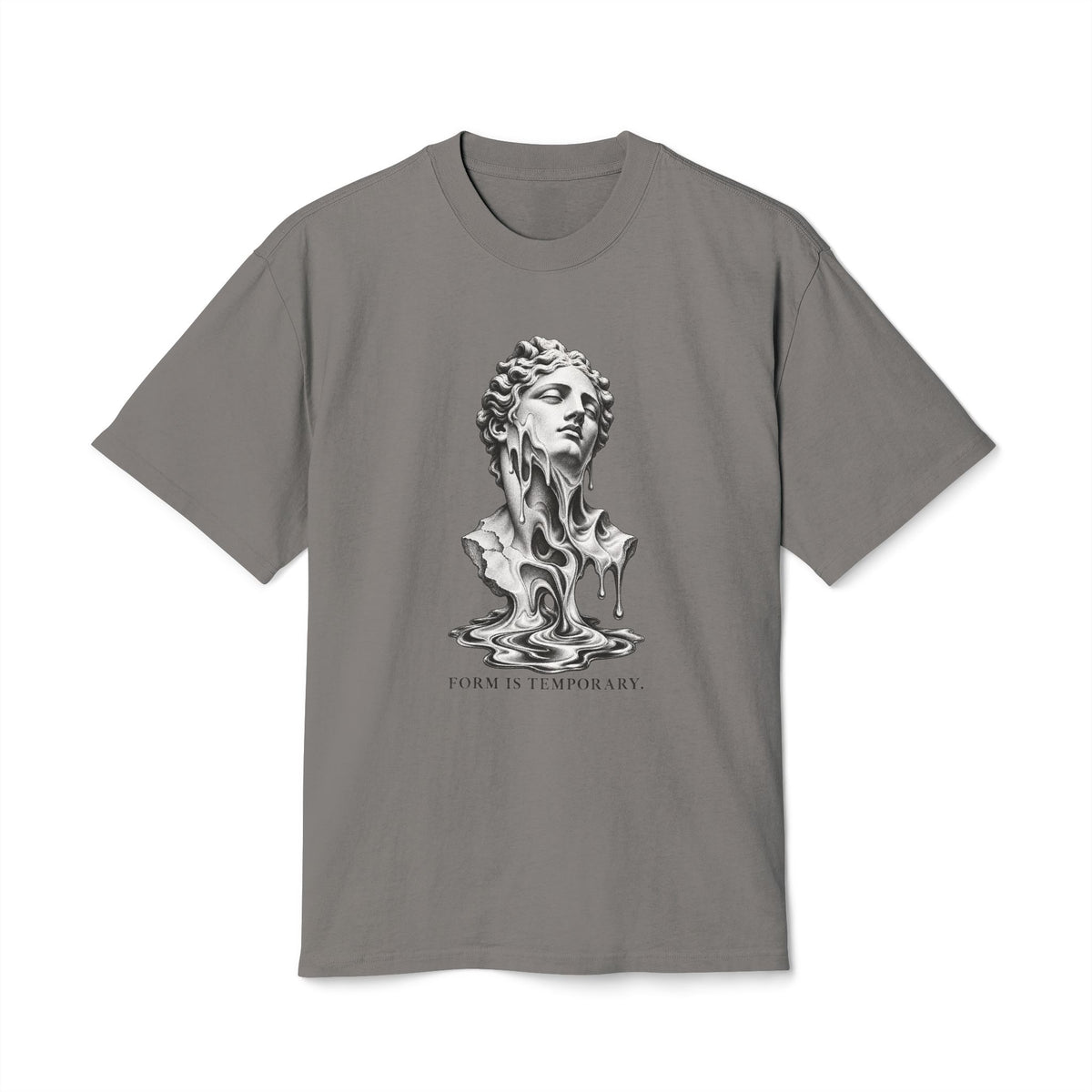 The Melting Point heavyweight tee image 2 — LOAF SOCIETY THE THRESHOLD