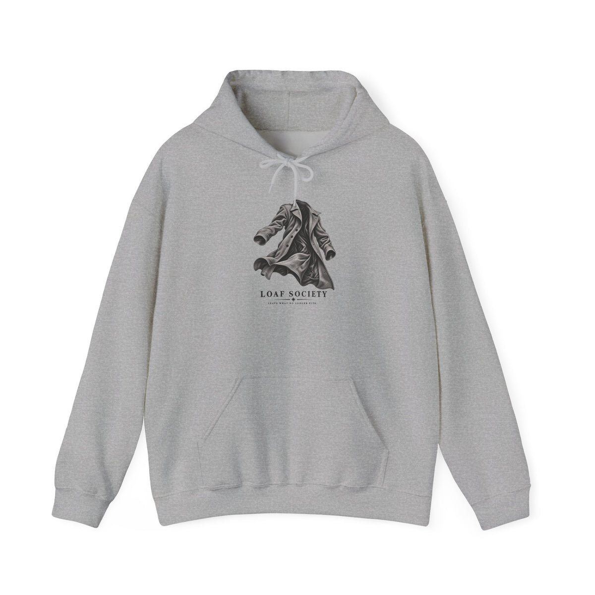 The Falling Coat hoodie image 3 — LOAF SOCIETY THE THRESHOLD