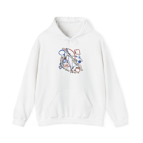 Adapted Court Heavy Blend Hooded Sweatshirt image 1 — LOAF SOCIETY COMMON GROUND