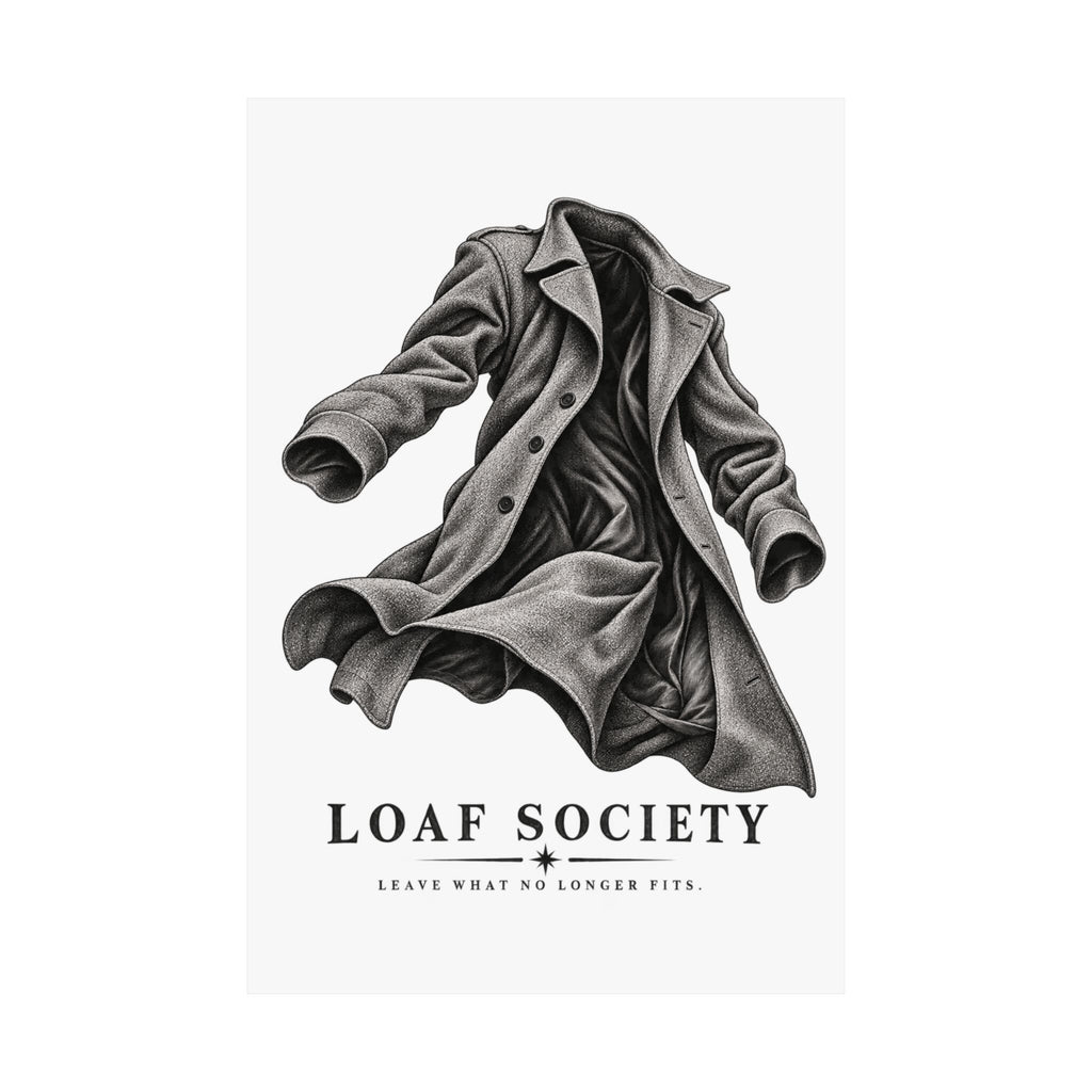 The Falling Coat art poster image 2 — LOAF SOCIETY THE THRESHOLD