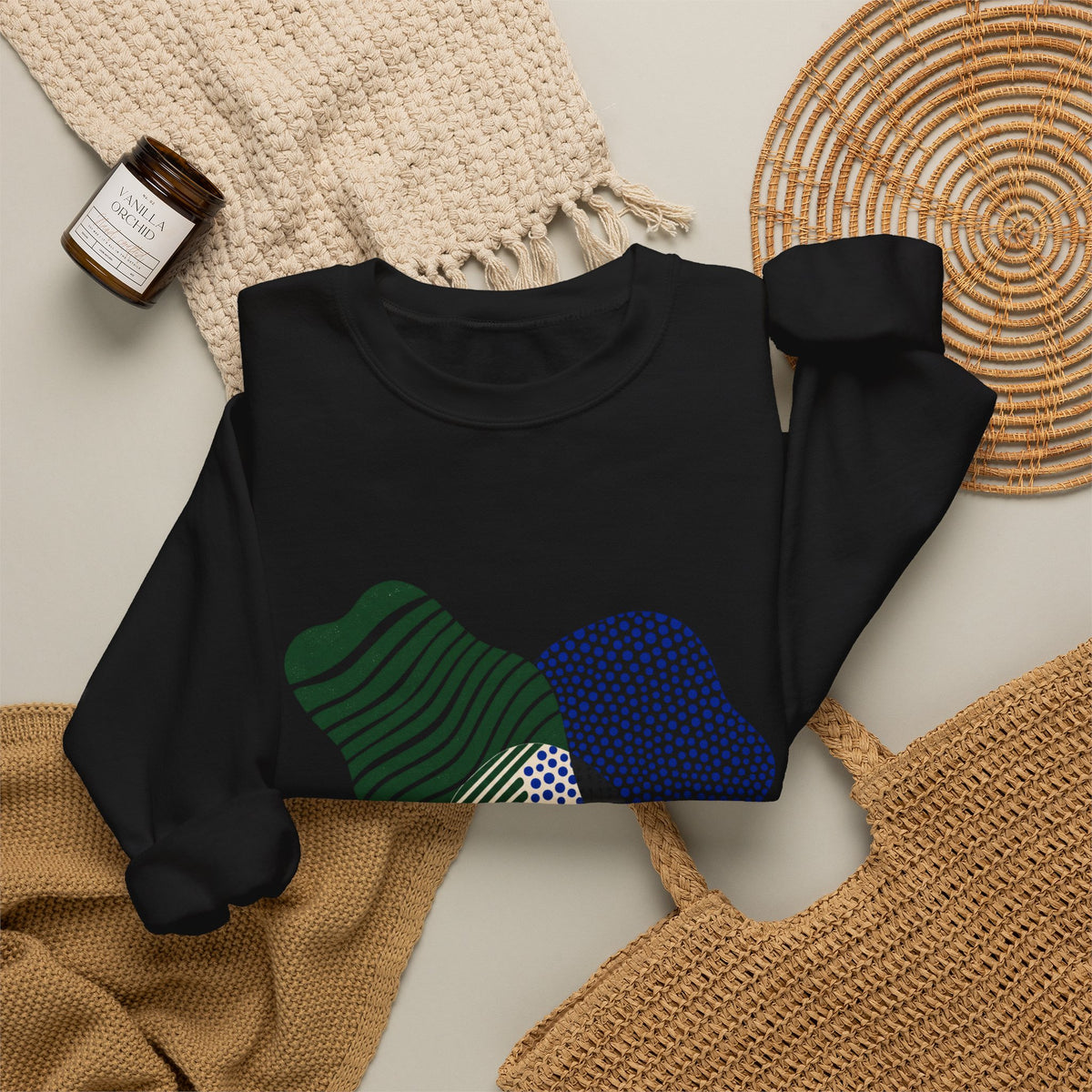 Shared Center Heavy Blend Crewneck Sweatshirt image 14 — LOAF SOCIETY COMMON GROUND