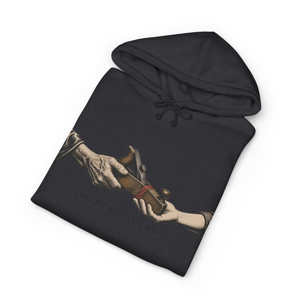 Cared For. Passed On. Heavyweight pullover hoodie image 8 — LOAF SOCIETY THE CARE OF THINGS