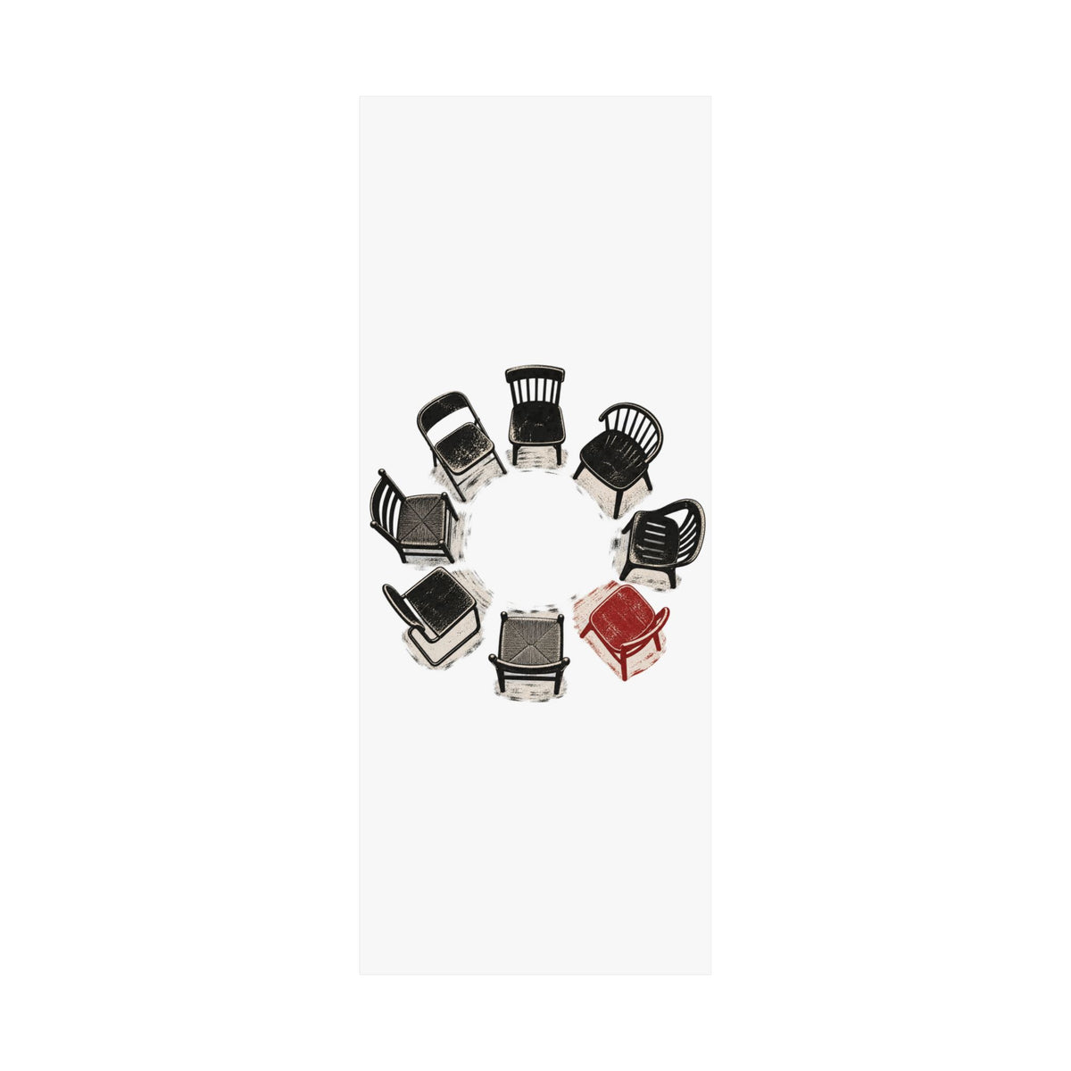 Chairs in a Circle Premium Matte Print image 78 — LOAF SOCIETY COMMON GROUND