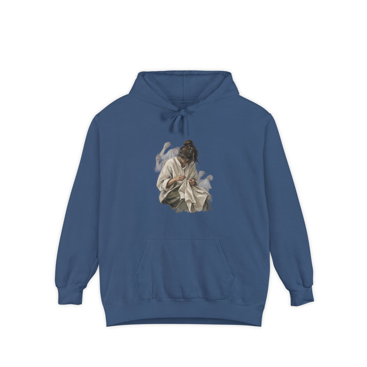 Work Trace Garment-Dyed Hoodie image 3 — LOAF SOCIETY THE WORK OF HANDS