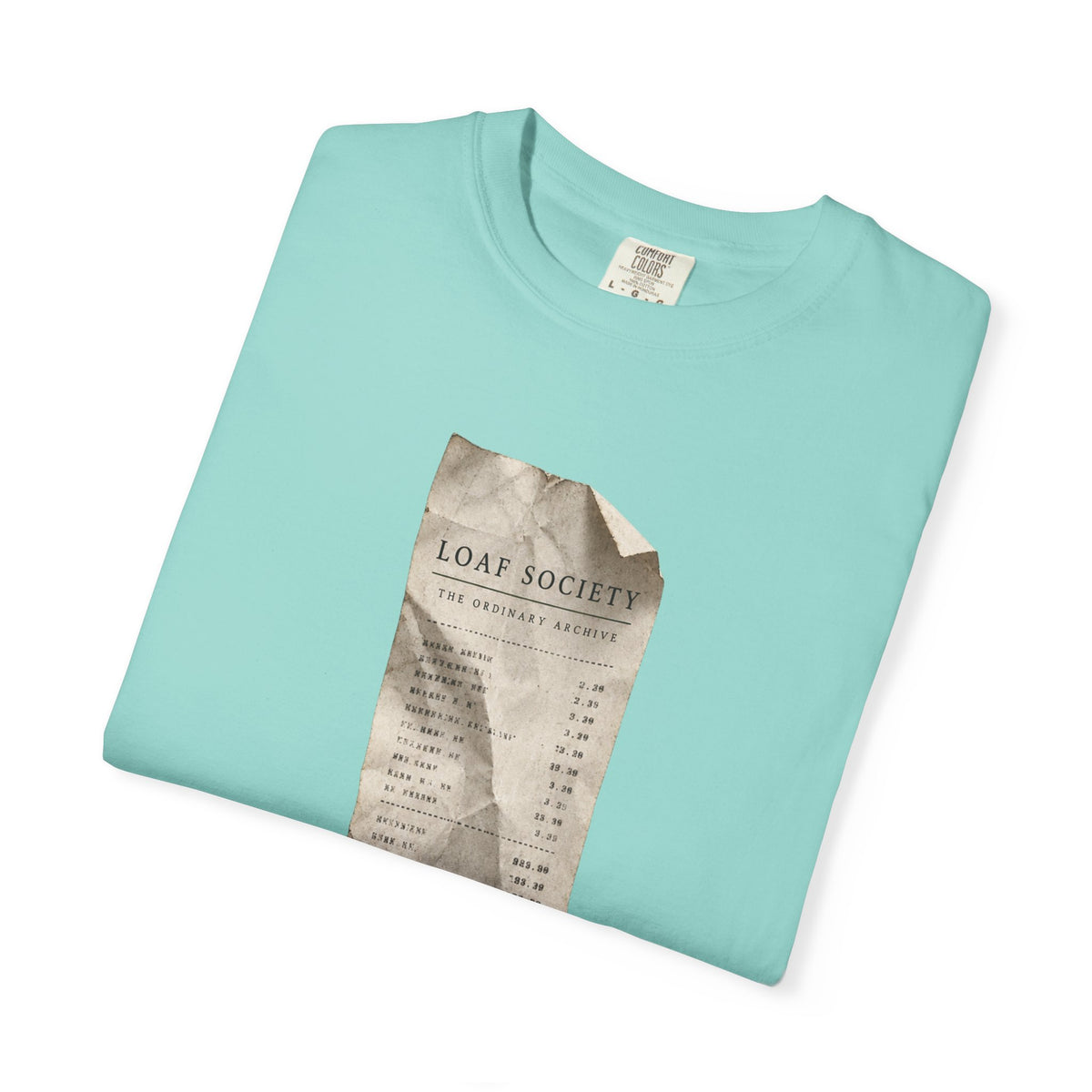 The Last Receipt — Garment-Dyed T-Shirt