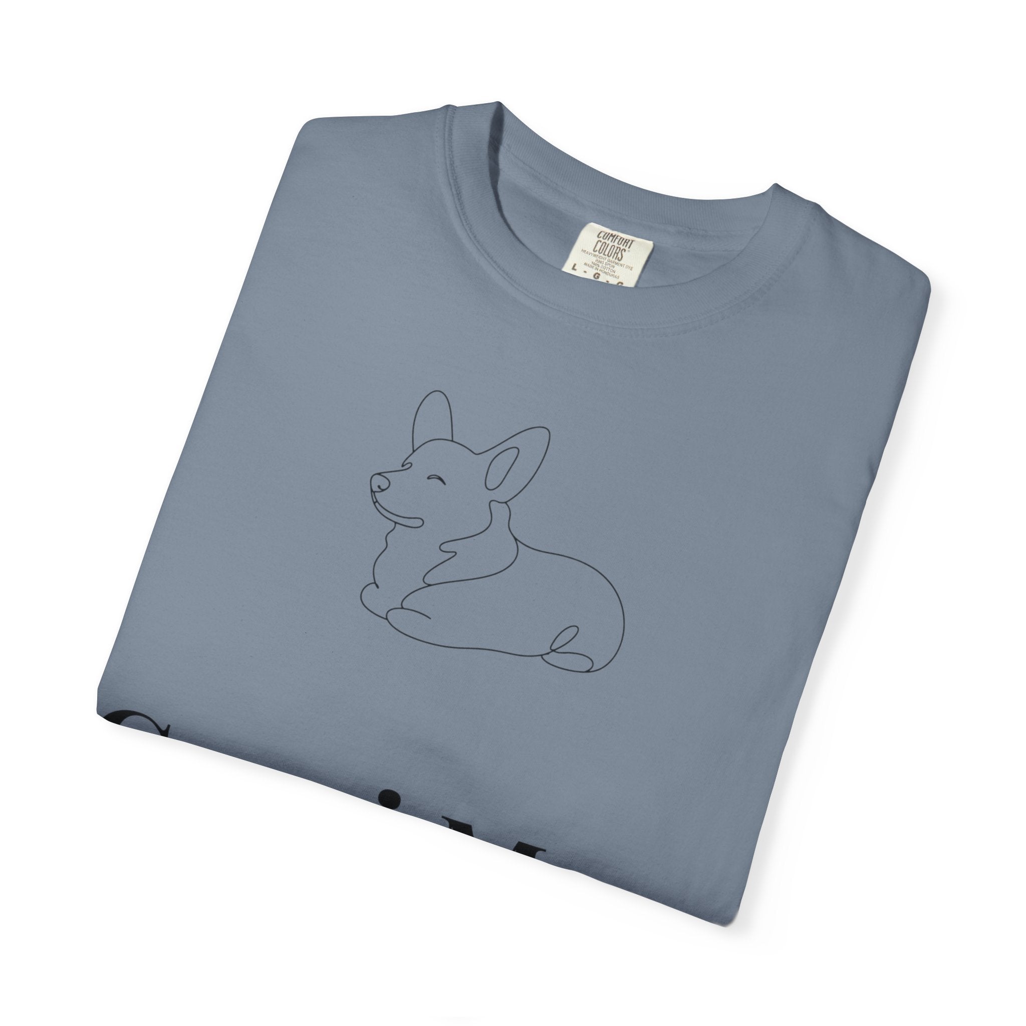 Corgi Mom Shirt — Minimalist Dog Mom Tee — Corgi Lover Gift — Premium Cotton
