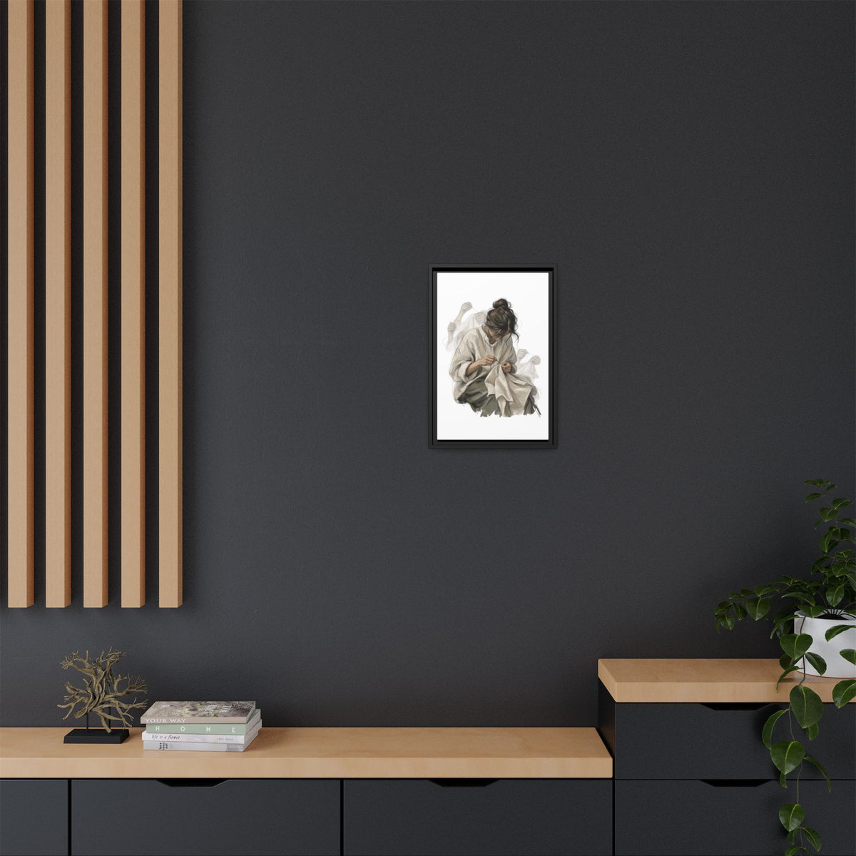 Work Trace Framed Matte Canvas image 9 — LOAF SOCIETY THE WORK OF HANDS