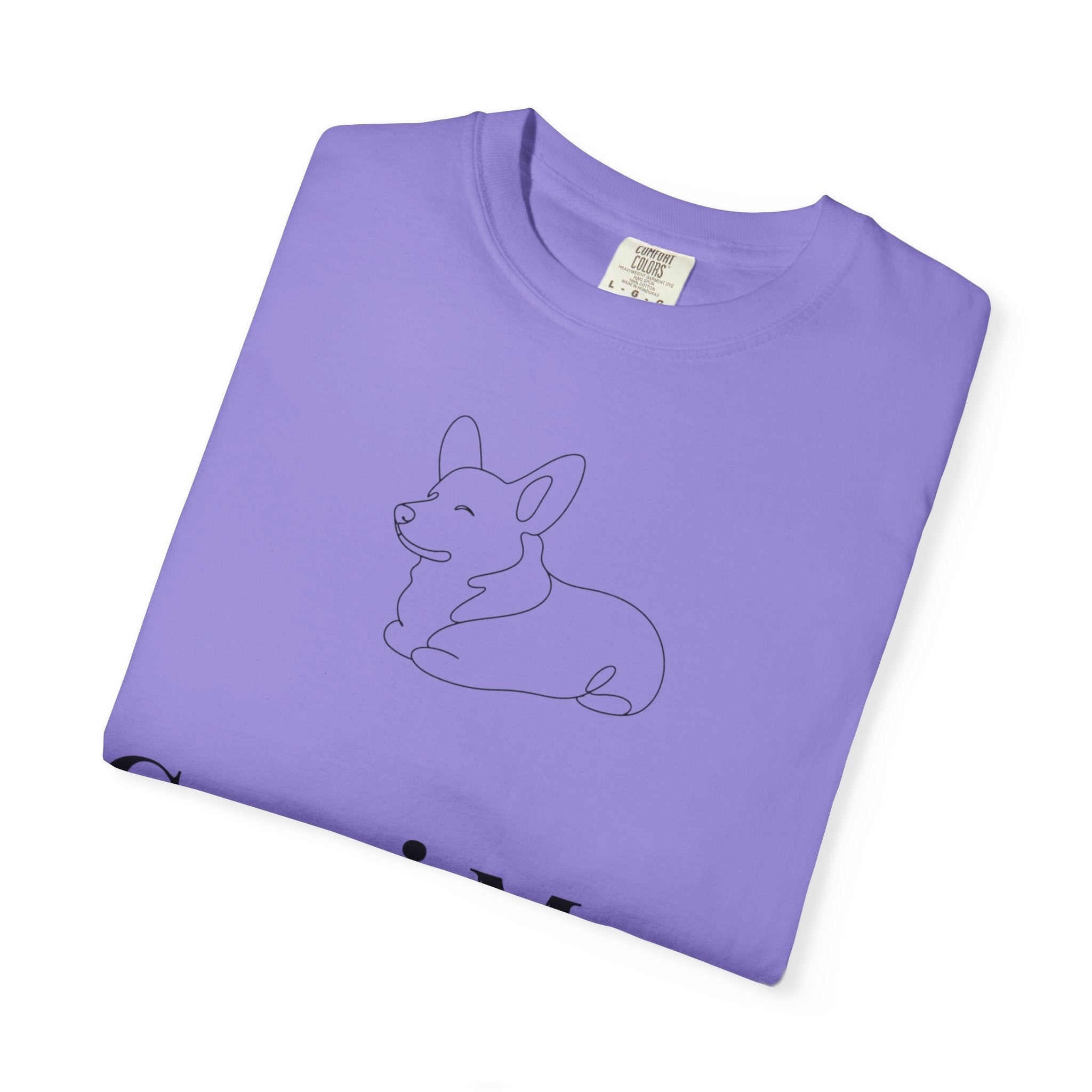 Corgi Mom Shirt — Minimalist Dog Mom Tee — Corgi Lover Gift — Premium Cotton