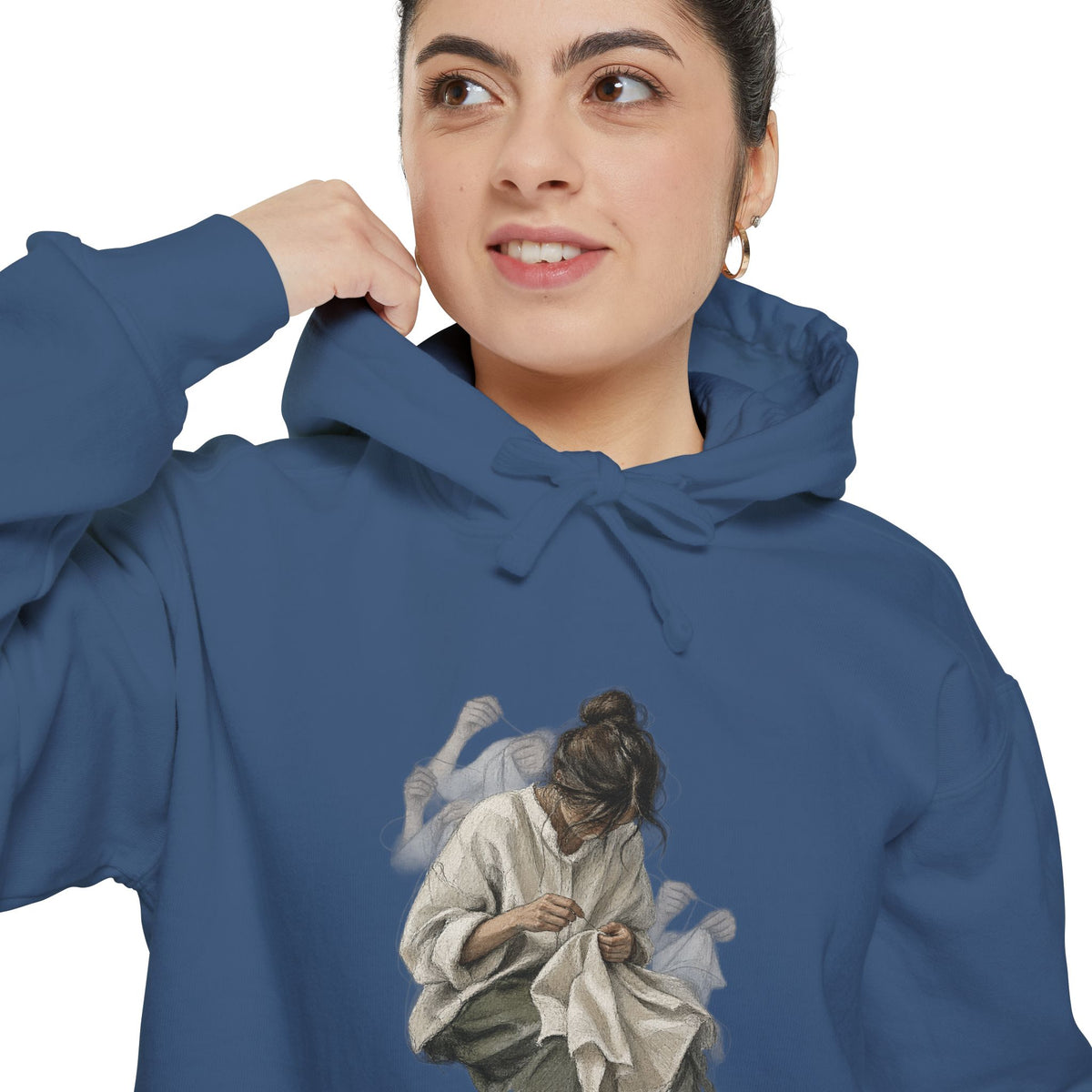 Work Trace Garment-Dyed Hoodie image 11 — LOAF SOCIETY THE WORK OF HANDS