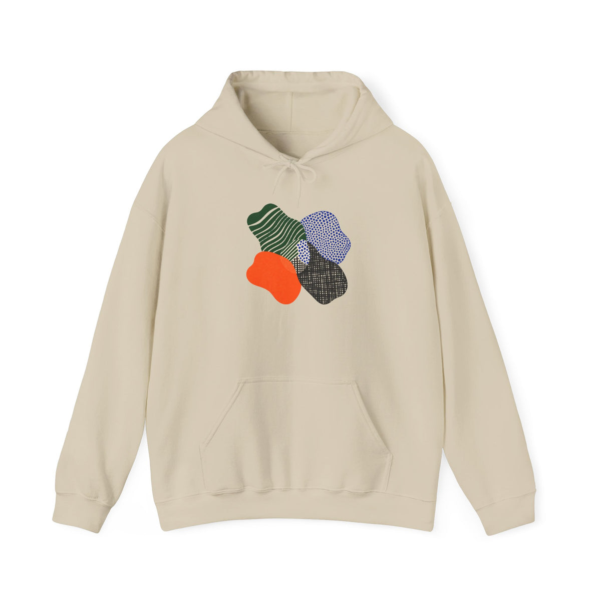 Shared Center Heavy Blend Hooded Sweatshirt image 3 — LOAF SOCIETY COMMON GROUND