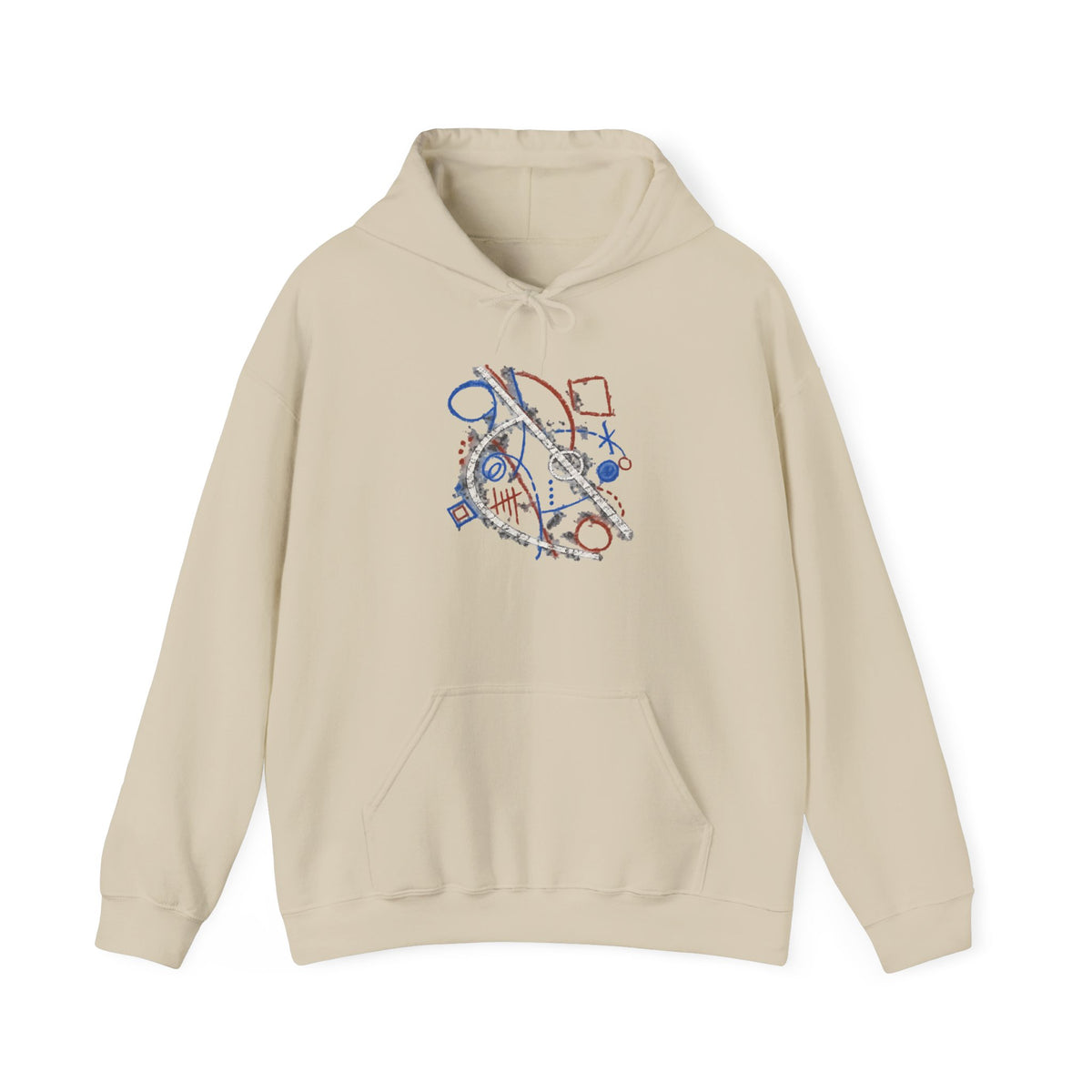 Adapted Court Heavy Blend Hooded Sweatshirt image 3 — LOAF SOCIETY COMMON GROUND