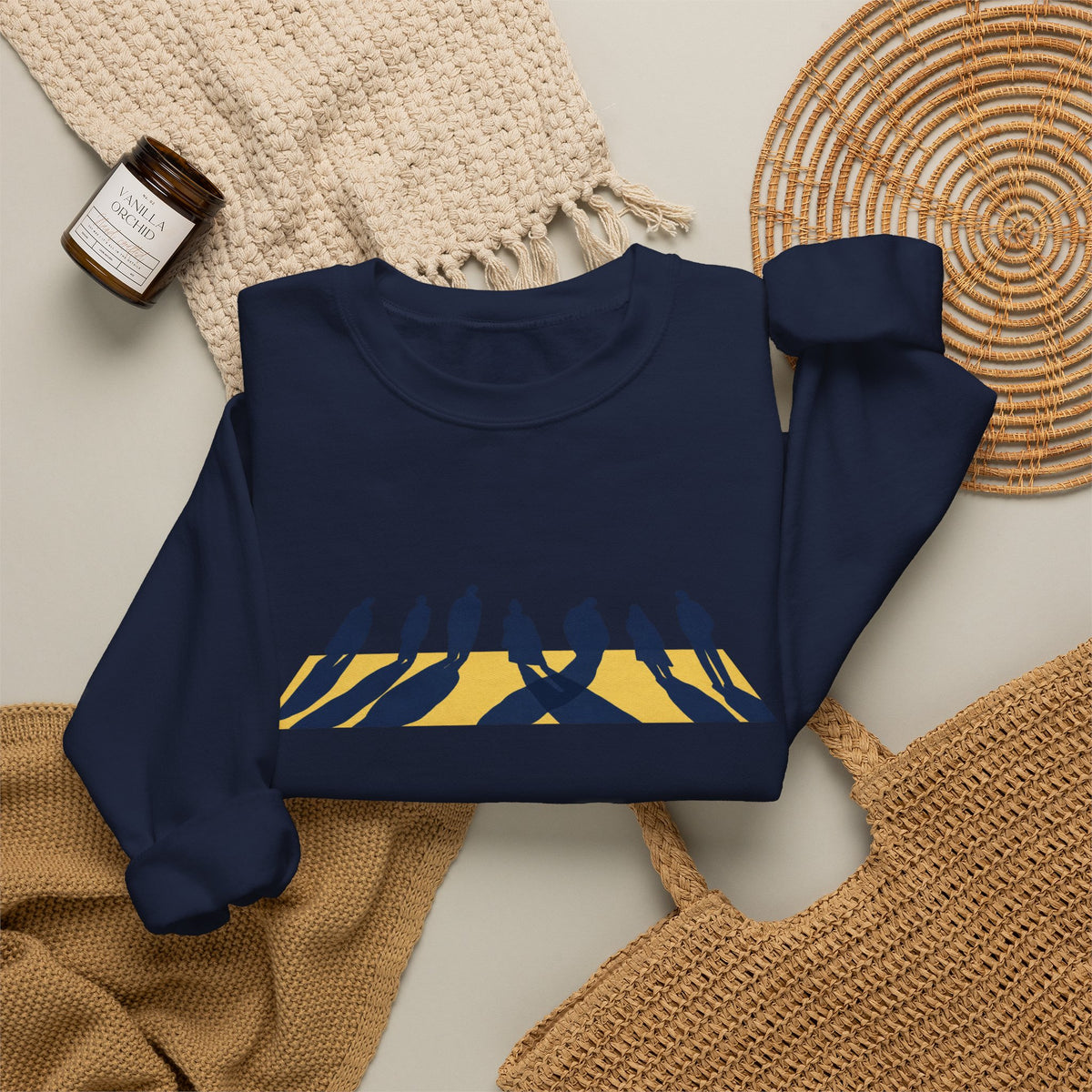 Shared Waiting Heavy Blend Crewneck Sweatshirt image 20 — LOAF SOCIETY COMMON GROUND