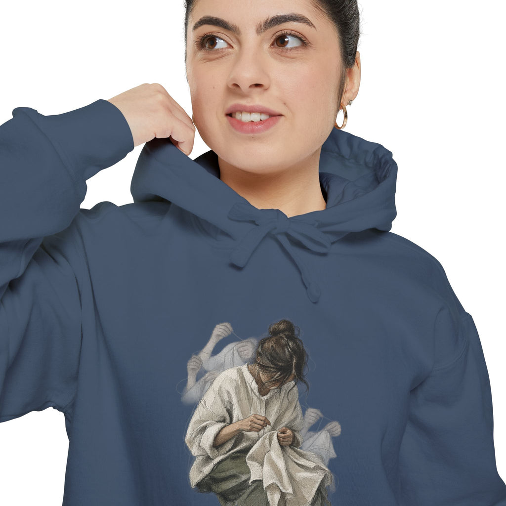 Work Trace Garment-Dyed Hoodie image 8 — LOAF SOCIETY THE WORK OF HANDS