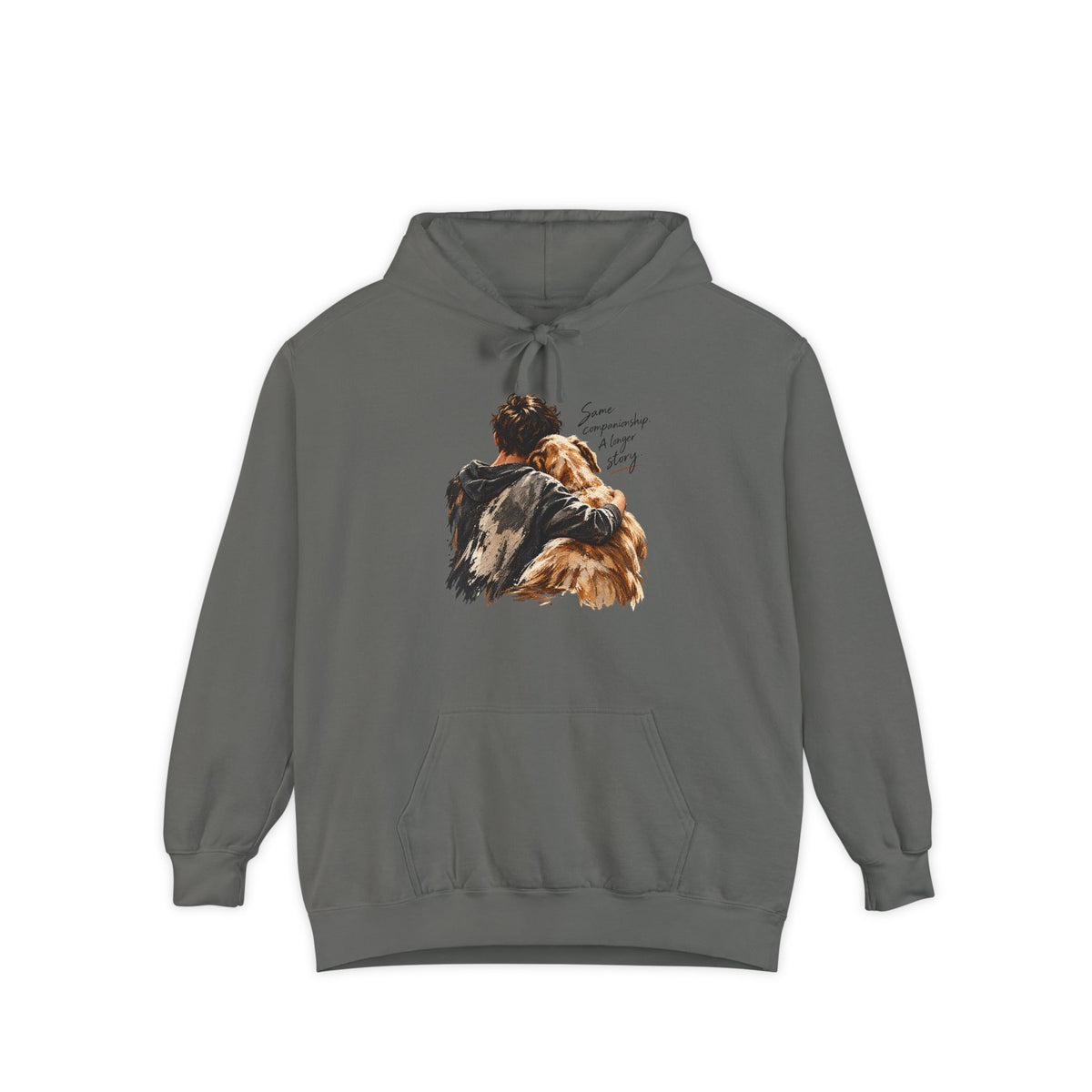 The Held Garment-Dyed Hoodie image 3 — LOAF SOCIETY THE CARE OF THINGS