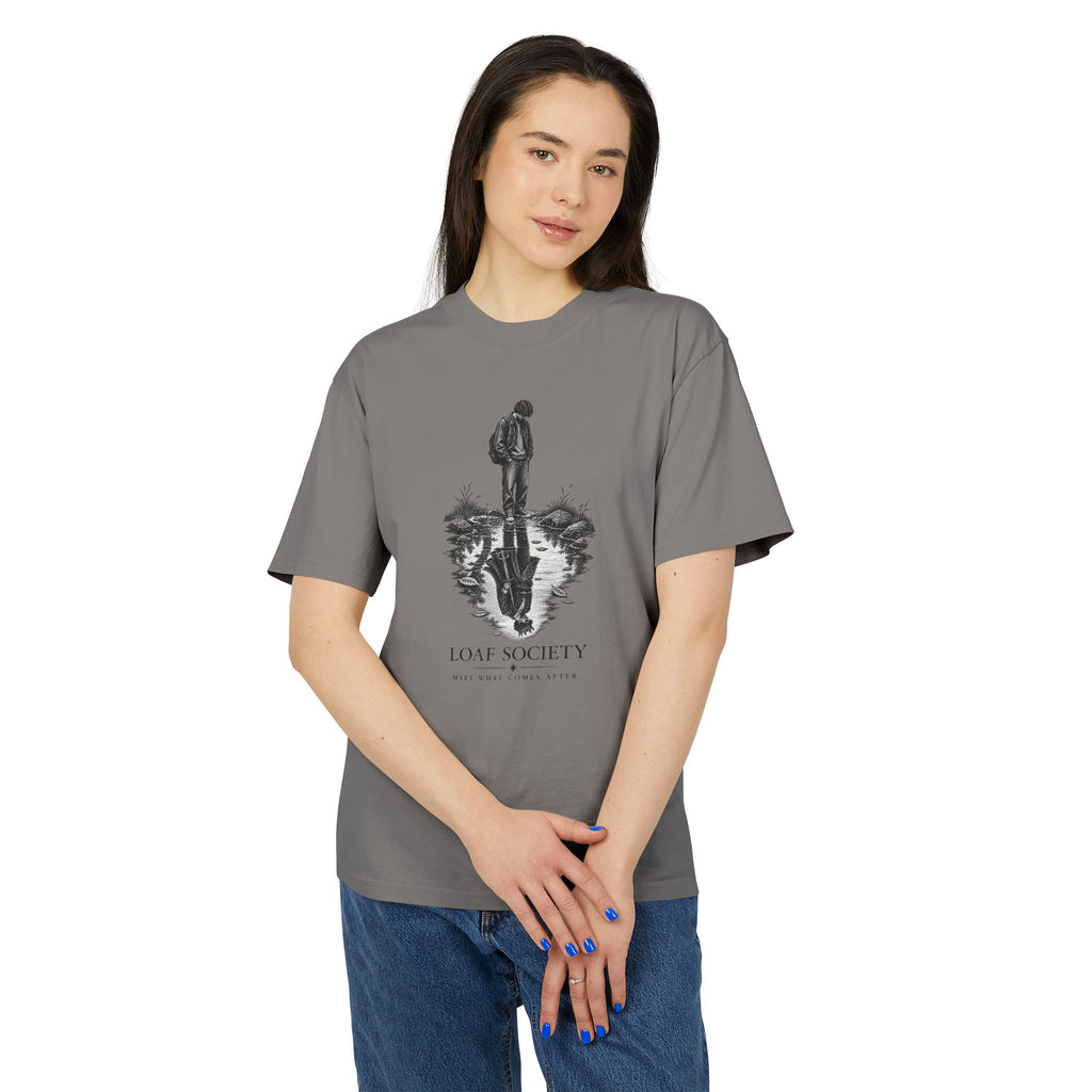 The Reflection heavyweight tee image 9 — LOAF SOCIETY THE THRESHOLD