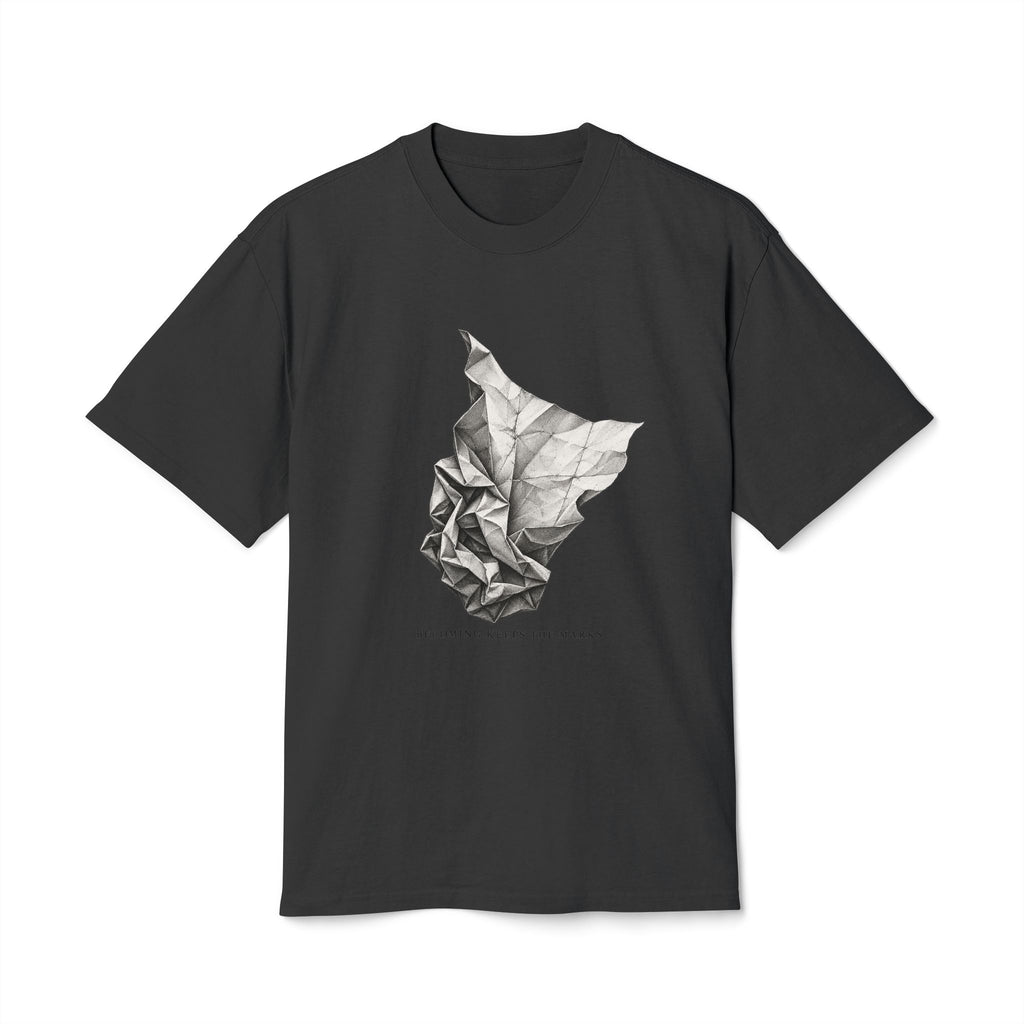 The Unfolding Paper heavyweight tee image 4 — LOAF SOCIETY THE THRESHOLD