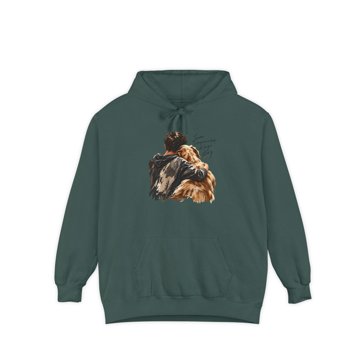The Held Garment-Dyed Hoodie image 5 — LOAF SOCIETY THE CARE OF THINGS