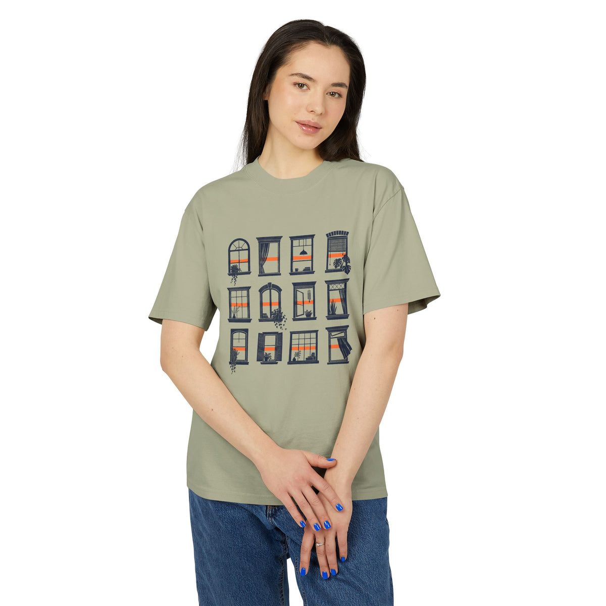 Same Sunset Raw Heavy Faded Tee image 13 — LOAF SOCIETY COMMON GROUND