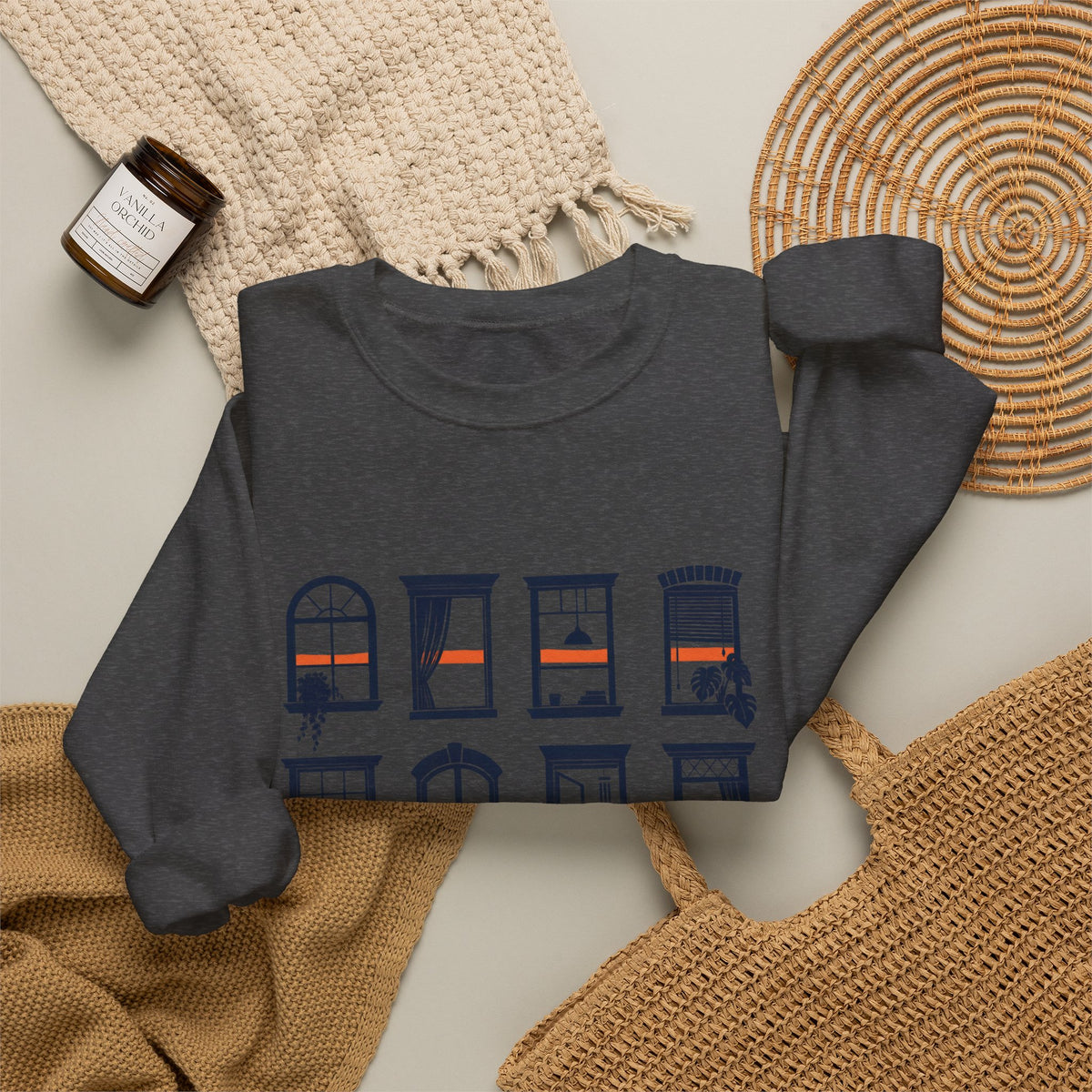 Same Sunset Raw Heavy Blend Crewneck Sweatshirt image 17 — LOAF SOCIETY COMMON GROUND