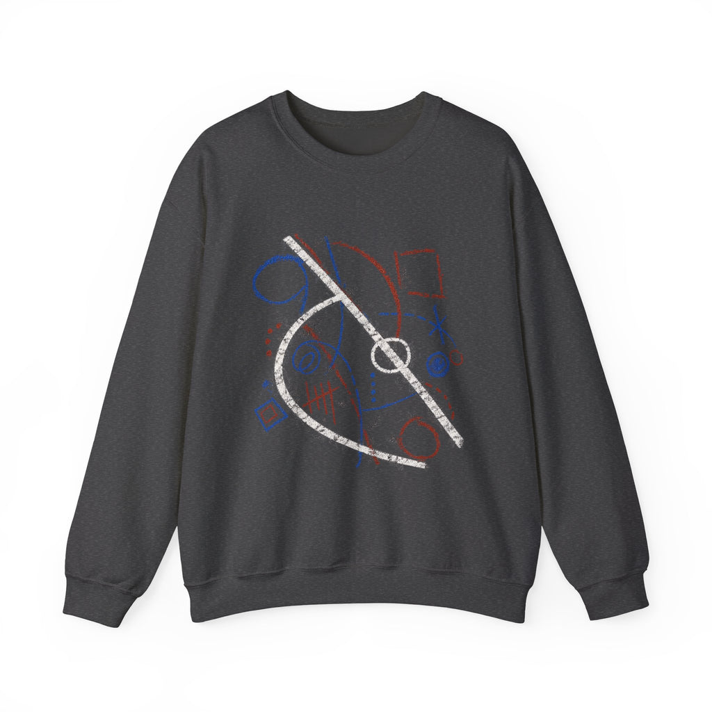 Adapted Court Heavy Blend Crewneck Sweatshirt image 4 — LOAF SOCIETY COMMON GROUND
