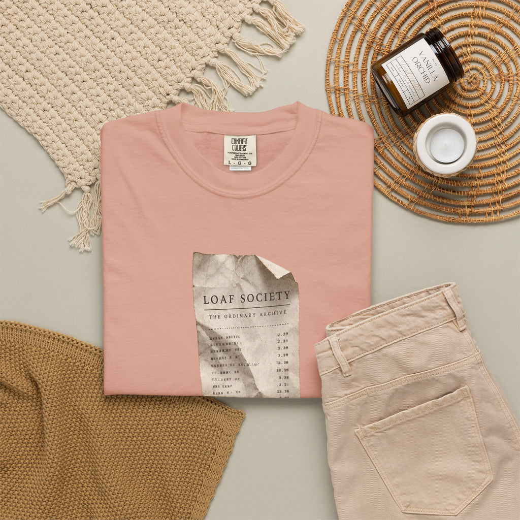 The Last Receipt — Garment-Dyed T-Shirt
