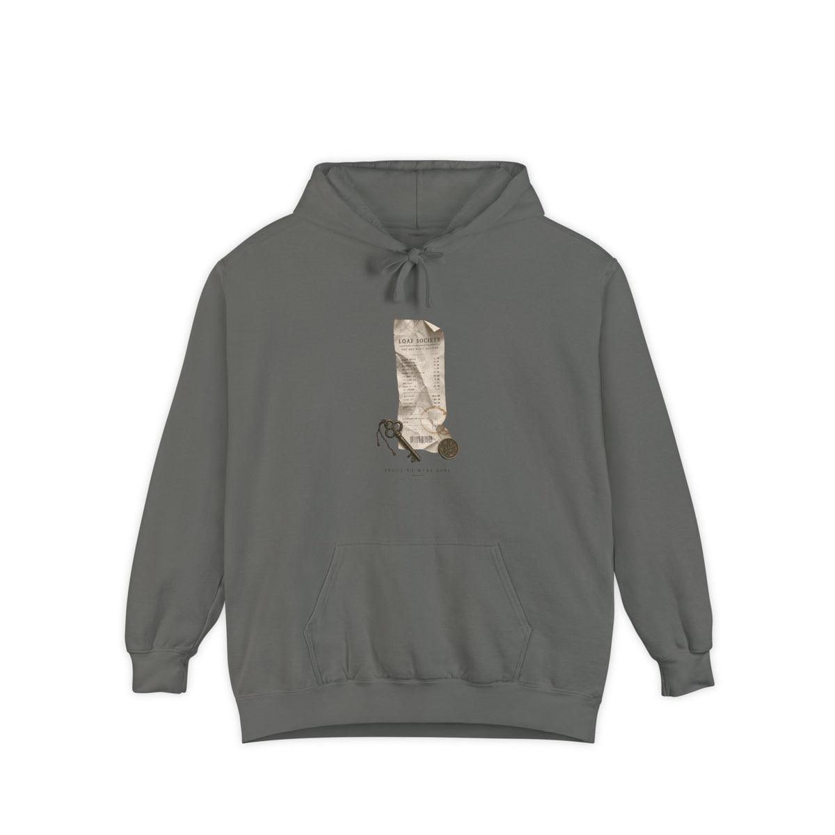 The Last Receipt — Garment-Dyed Hoodie