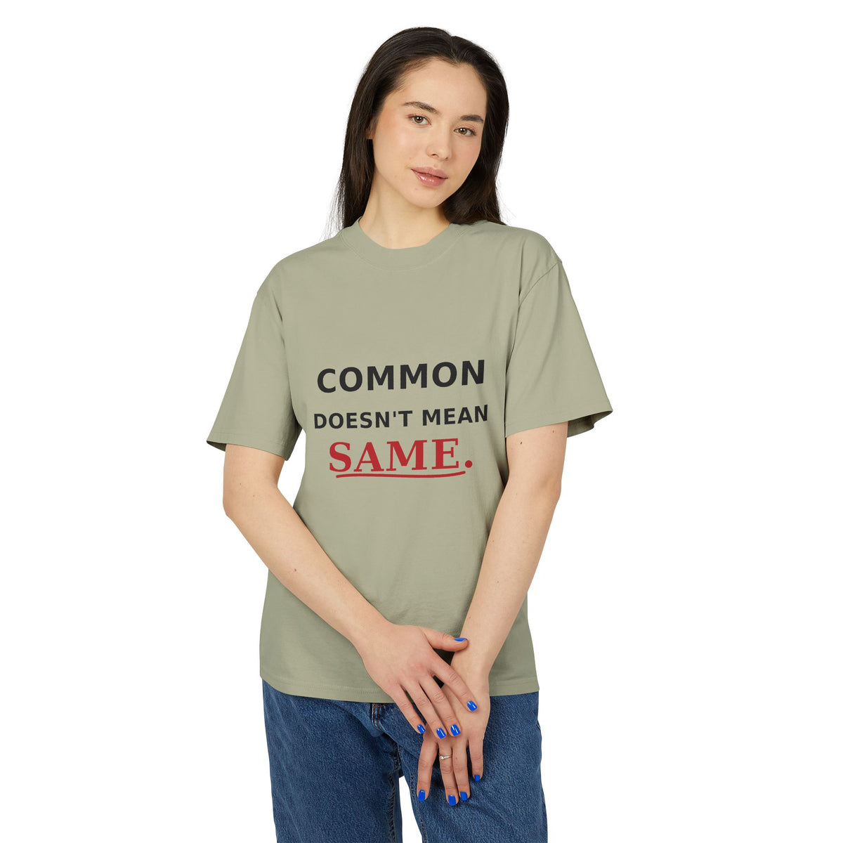 Common Does Not Mean Same Heavy Faded Tee image 13 — LOAF SOCIETY COMMON GROUND