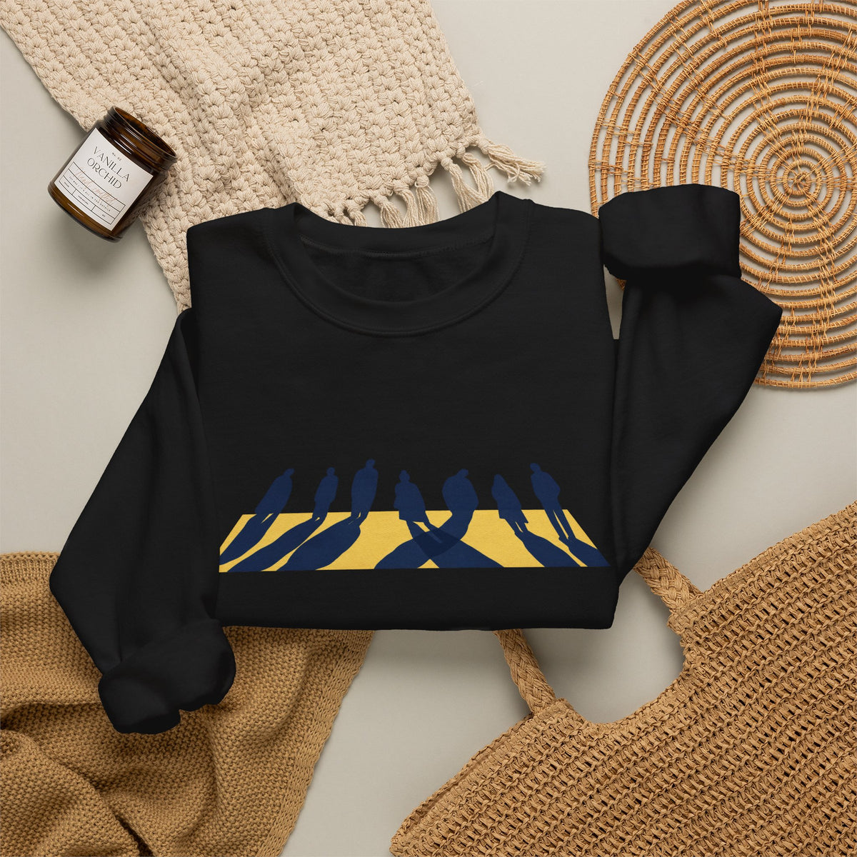 Shared Waiting Heavy Blend Crewneck Sweatshirt image 11 — LOAF SOCIETY COMMON GROUND