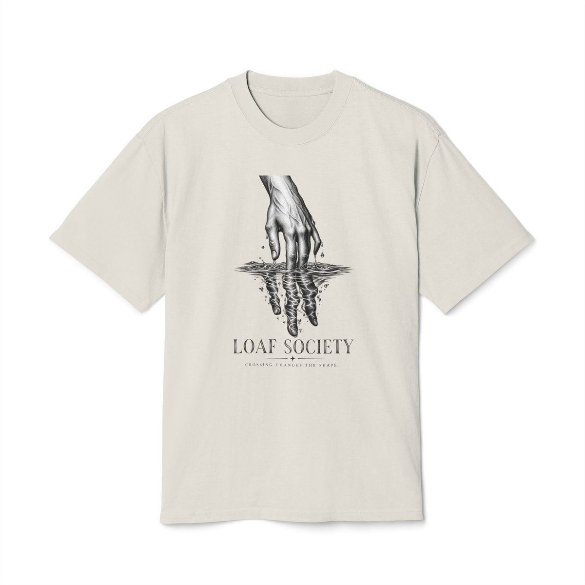 The Waterline heavyweight tee image 1 — LOAF SOCIETY THE THRESHOLD