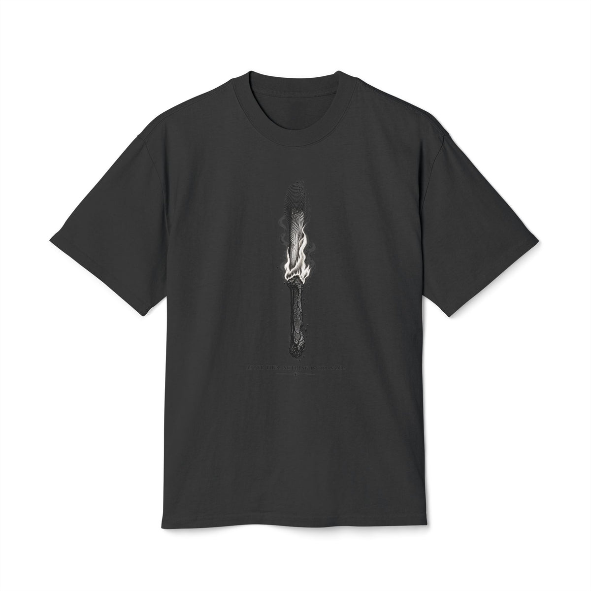 The Last Match heavyweight tee image 4 — LOAF SOCIETY THE THRESHOLD