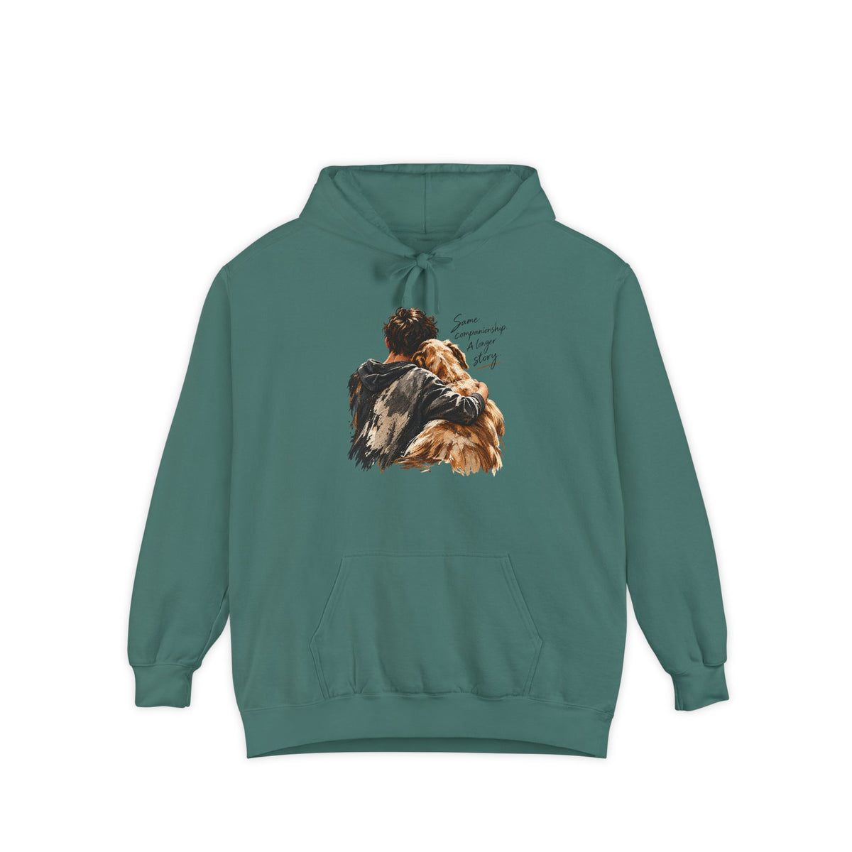 The Held Garment-Dyed Hoodie image 4 — LOAF SOCIETY THE CARE OF THINGS