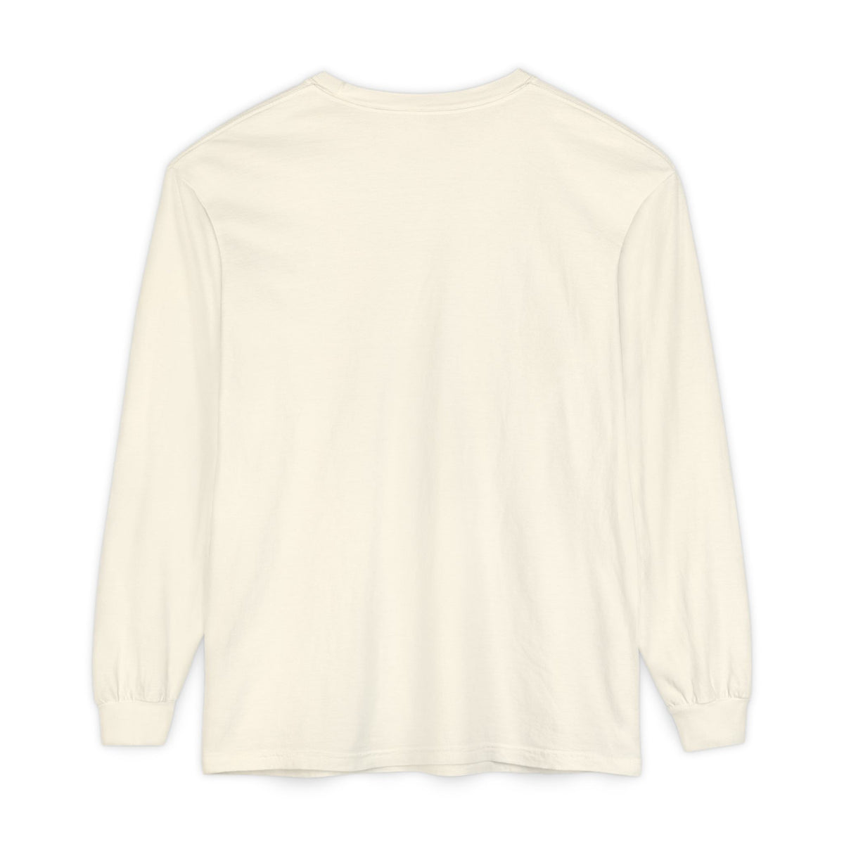 Worn, Not Gone Garment-dyed long-sleeve tee image 5 — LOAF SOCIETY THE CARE OF THINGS