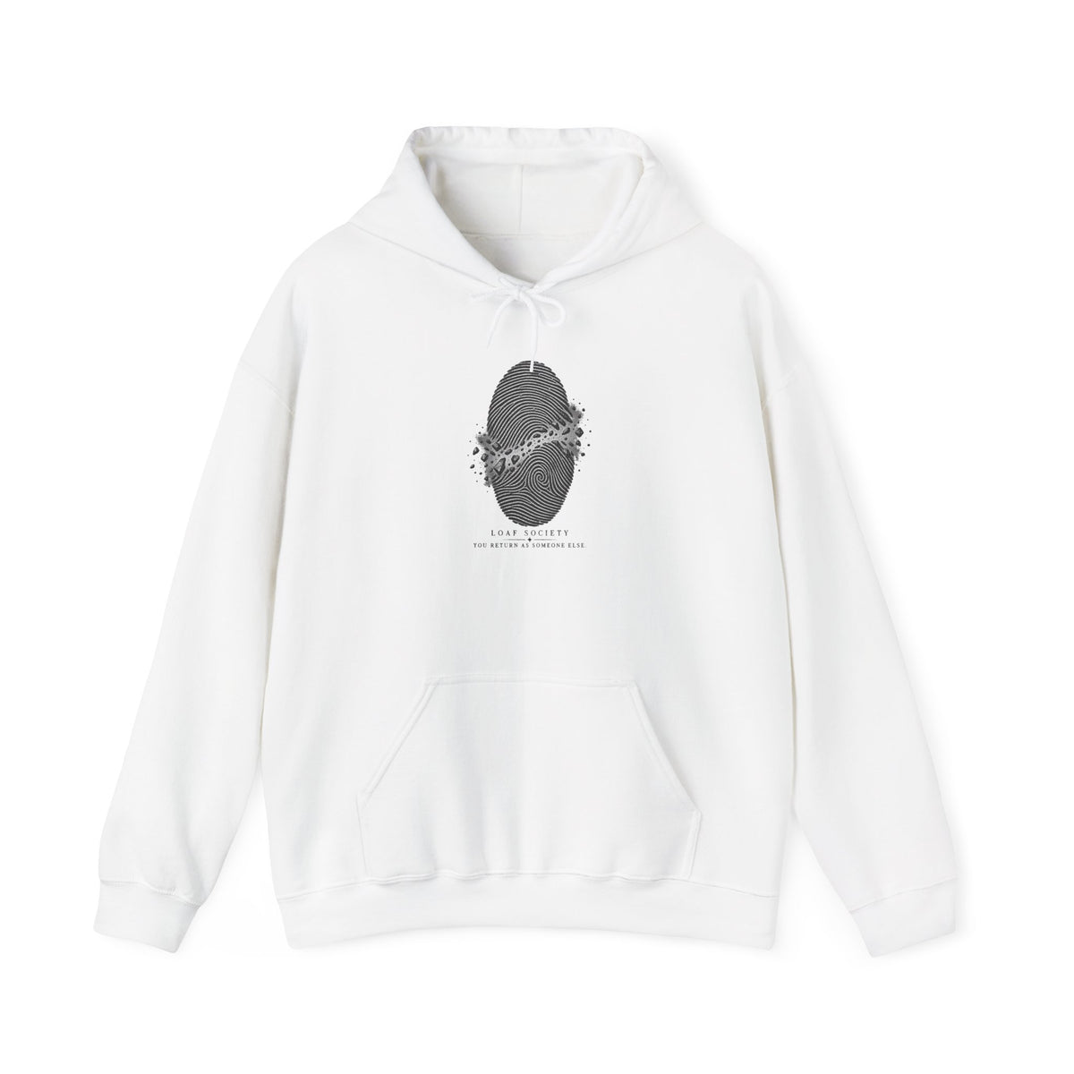 The Fingerprint Break hoodie image 1 — LOAF SOCIETY THE THRESHOLD