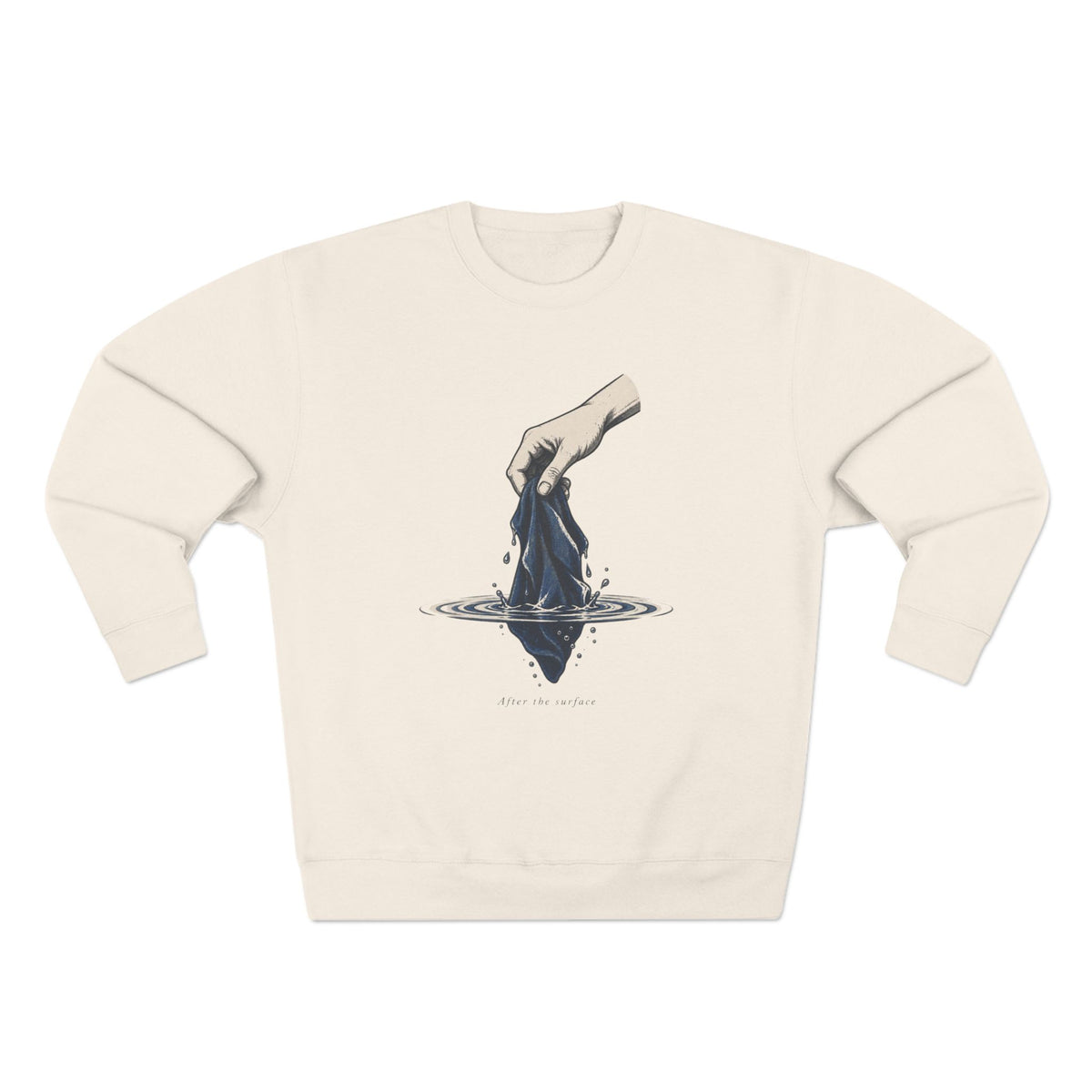 After the Surface crewneck sweatshirt image 1 — LOAF SOCIETY THE THRESHOLD