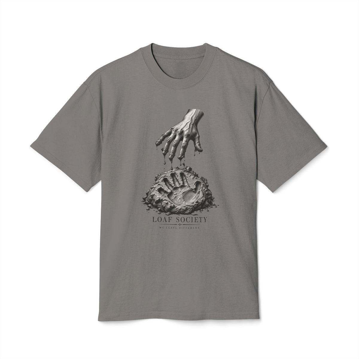 The Wet Clay heavyweight tee image 2 — LOAF SOCIETY THE THRESHOLD