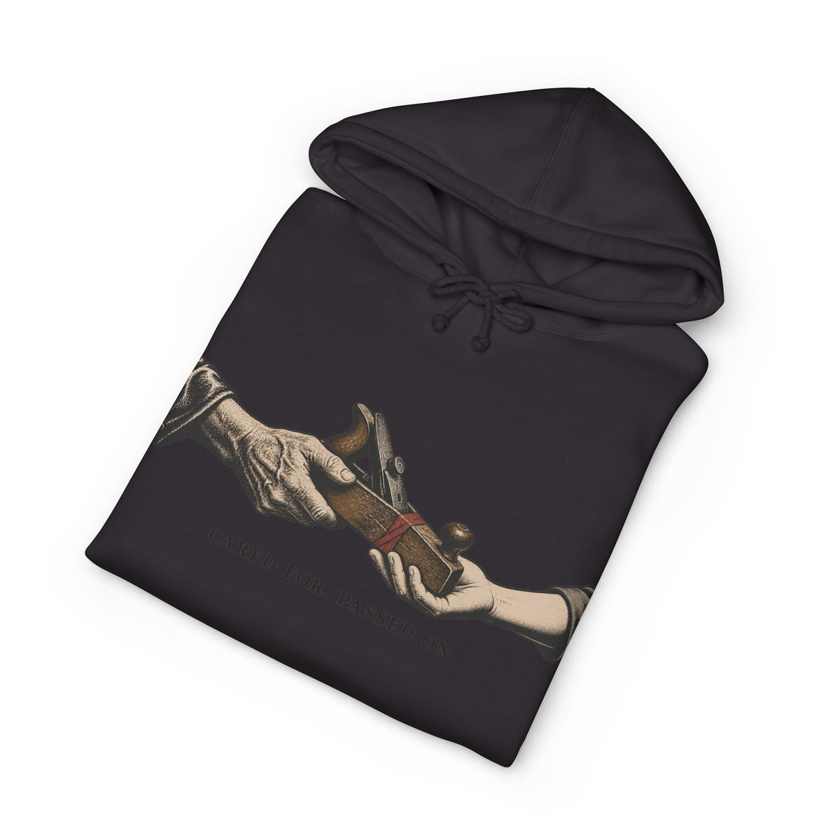 Cared For. Passed On. Heavyweight pullover hoodie image 11 — LOAF SOCIETY THE CARE OF THINGS