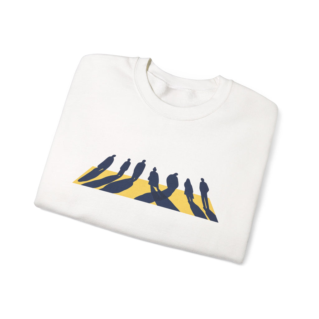 Shared Waiting Heavy Blend Crewneck Sweatshirt image 7 — LOAF SOCIETY COMMON GROUND