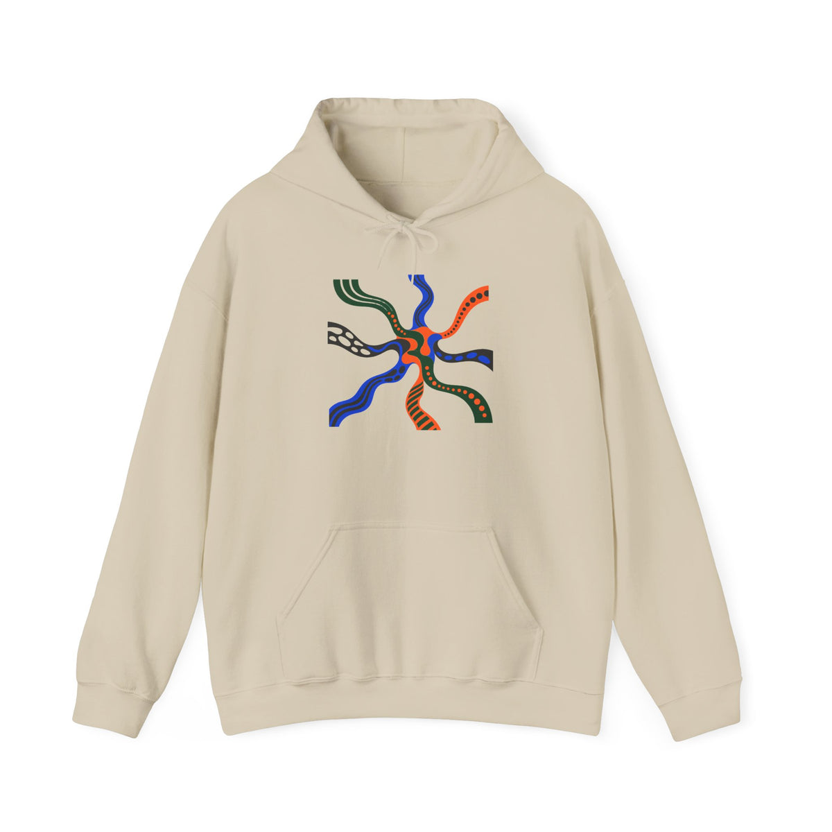 Many Routes Heavy Blend Hooded Sweatshirt image 1 — LOAF SOCIETY COMMON GROUND