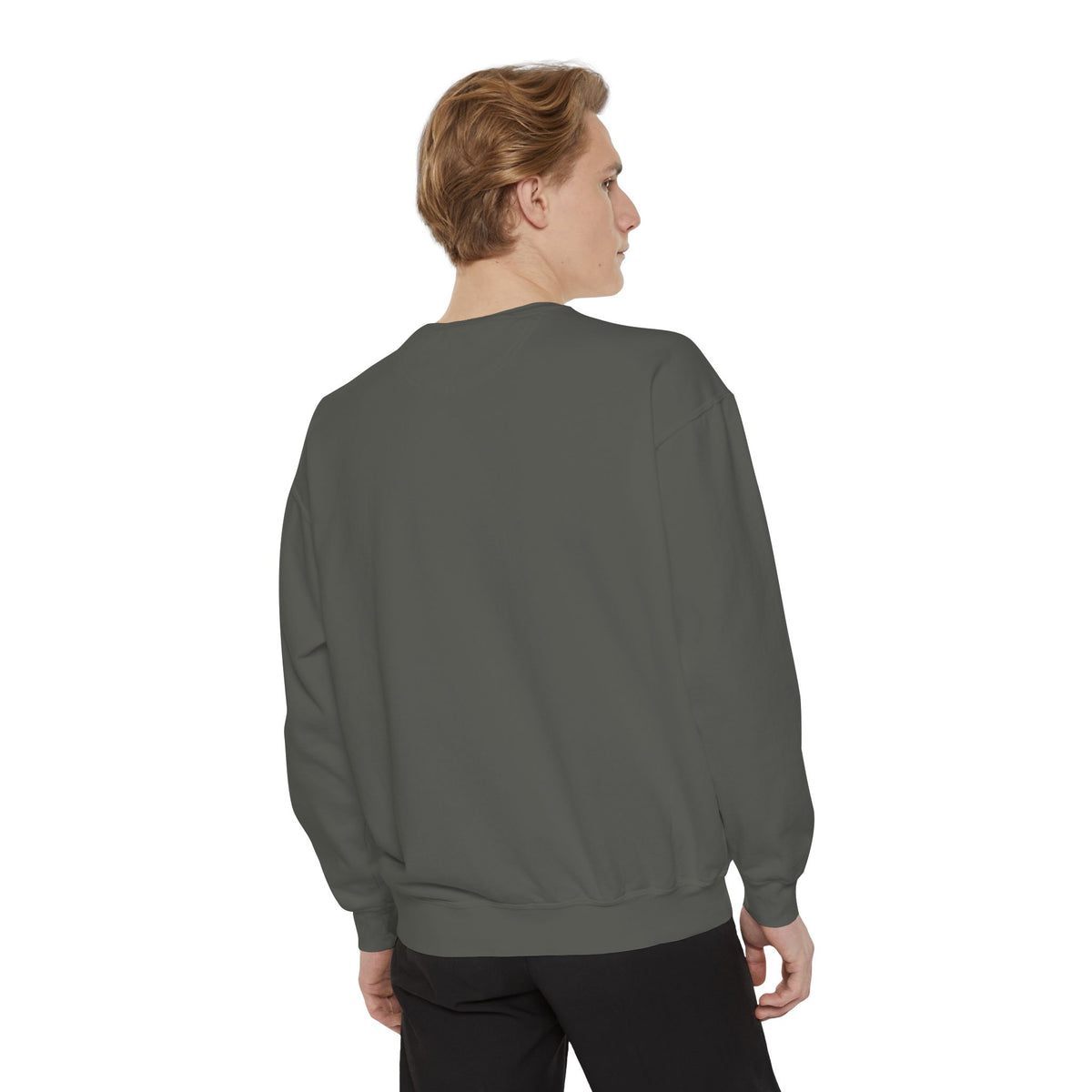 Time, Kept Garment-dyed crewneck sweatshirt image 5 — LOAF SOCIETY THE CARE OF THINGS